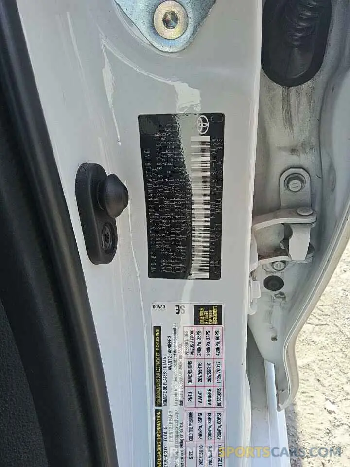 12 Photograph of a damaged car 5YFB4MDE1PP038427 TOYOTA COROLLA 2023