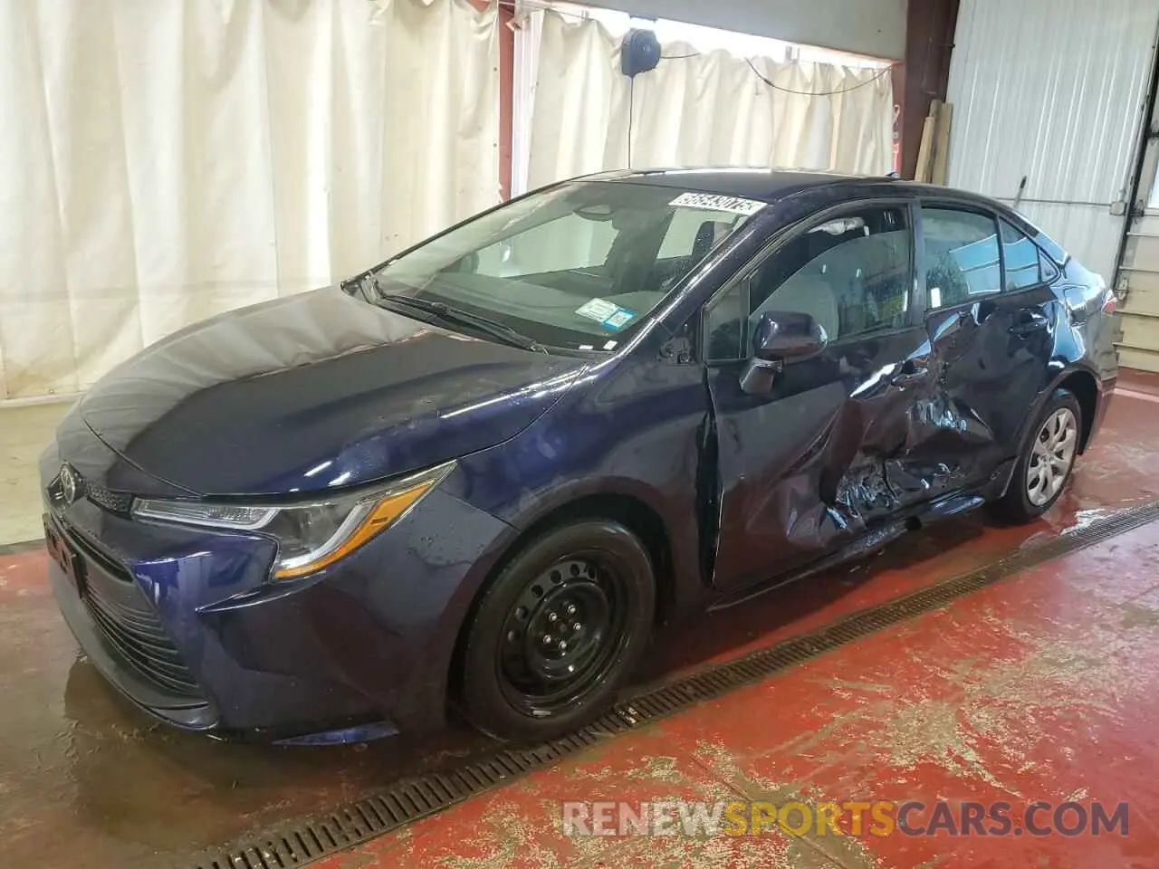 1 Photograph of a damaged car 5YFB4MDE1PP043921 TOYOTA COROLLA 2023