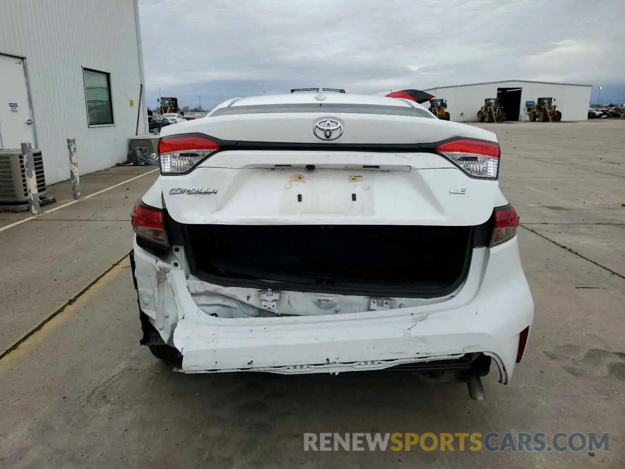 6 Photograph of a damaged car 5YFB4MDE1PP049959 TOYOTA COROLLA 2023