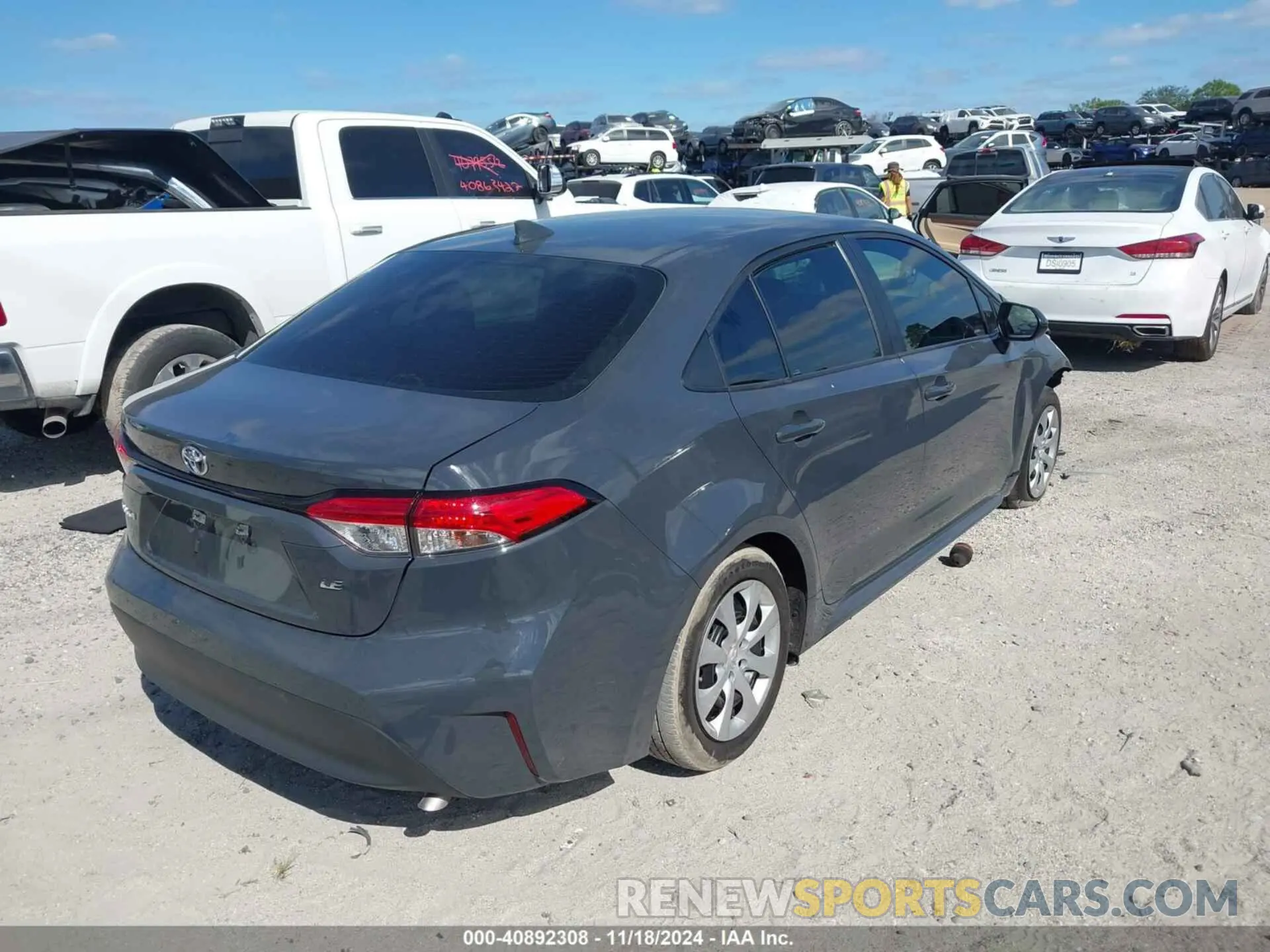 4 Photograph of a damaged car 5YFB4MDE1PP054420 TOYOTA COROLLA 2023