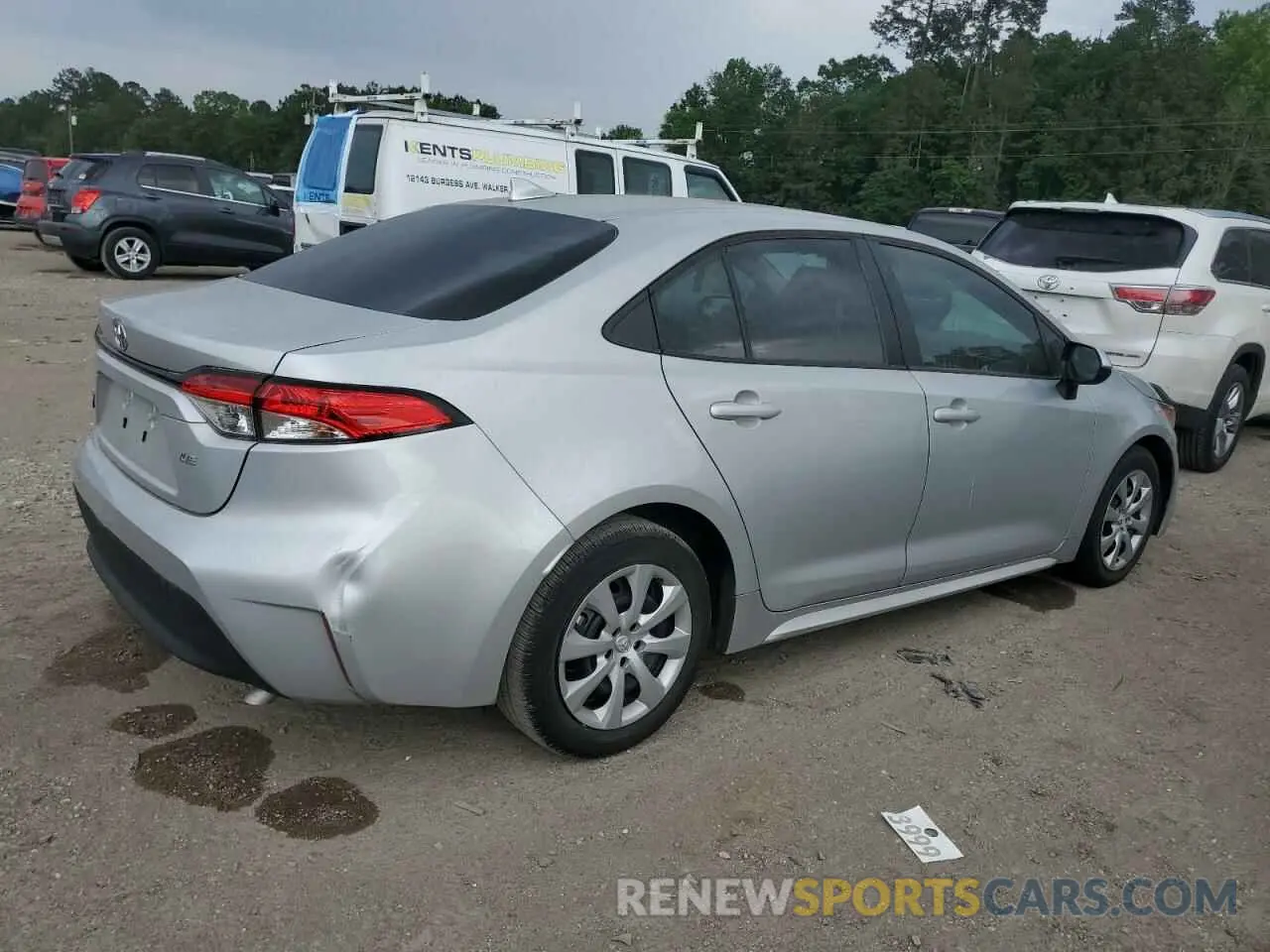 3 Photograph of a damaged car 5YFB4MDE1PP058192 TOYOTA COROLLA 2023