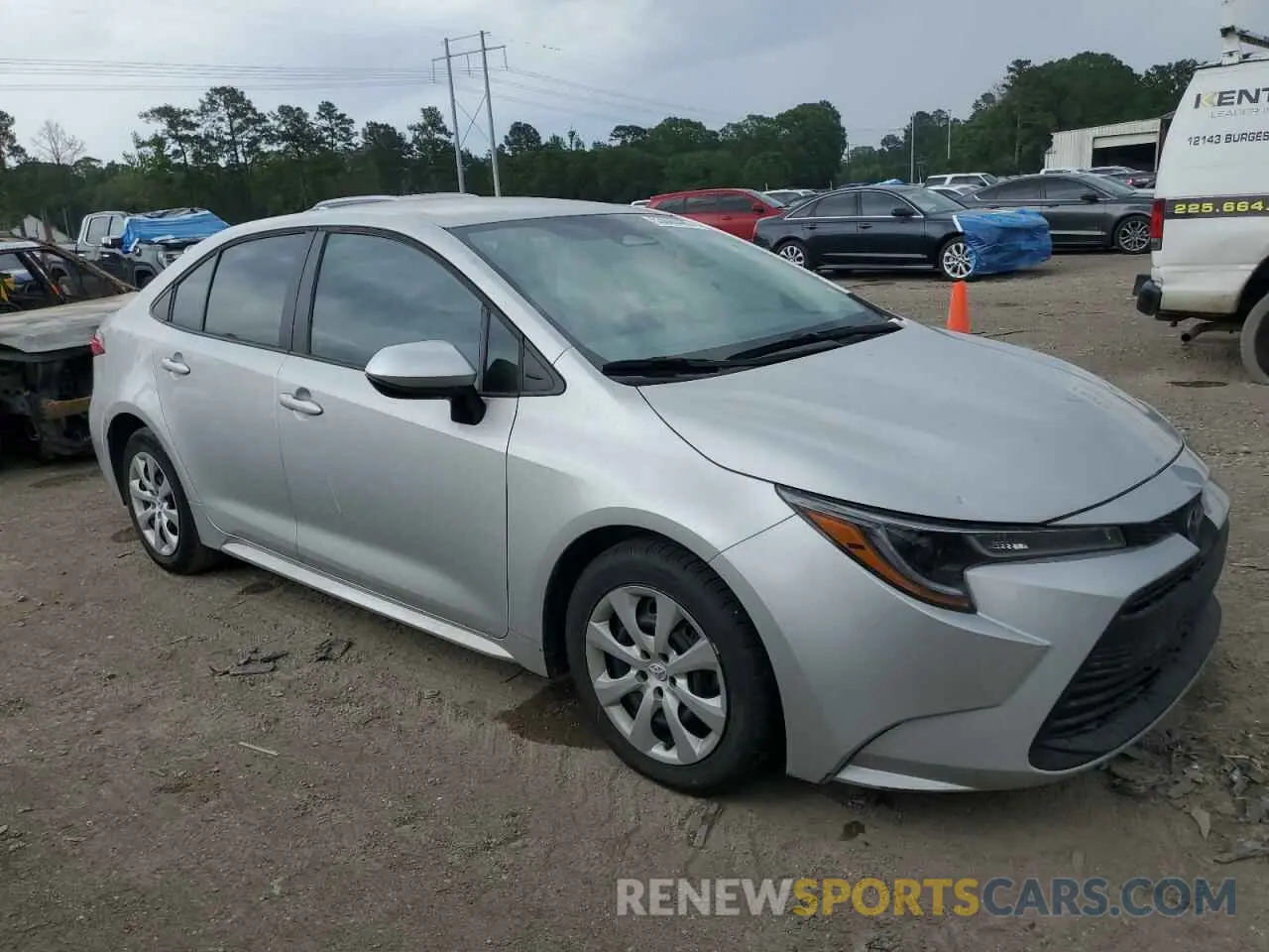 4 Photograph of a damaged car 5YFB4MDE1PP058192 TOYOTA COROLLA 2023
