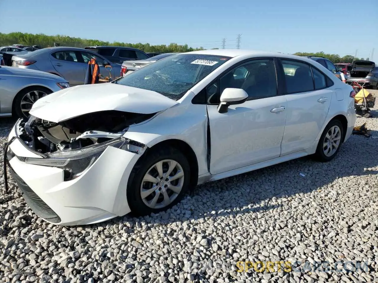 1 Photograph of a damaged car 5YFB4MDE1PP061531 TOYOTA COROLLA 2023