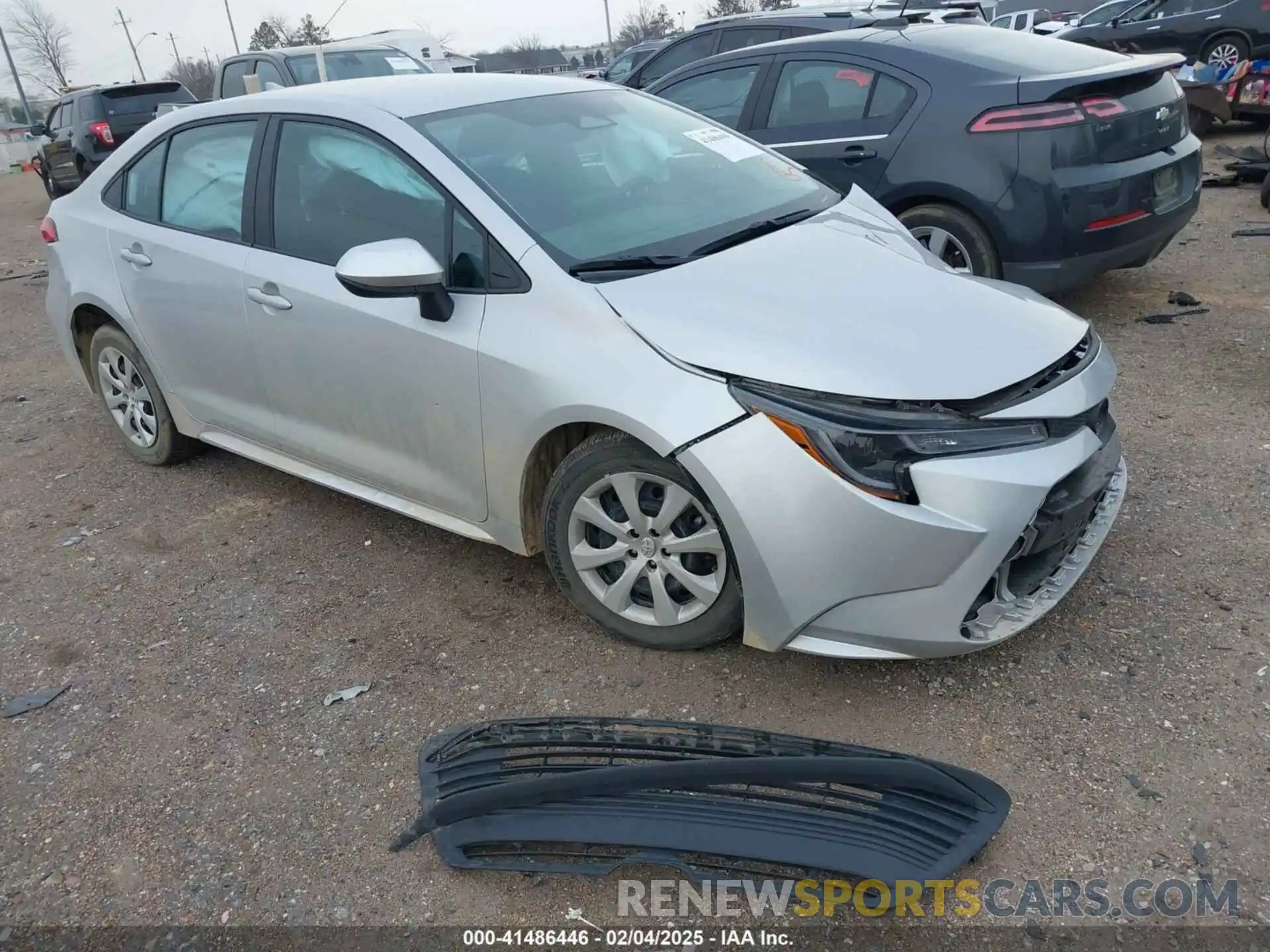 1 Photograph of a damaged car 5YFB4MDE1PP062663 TOYOTA COROLLA 2023