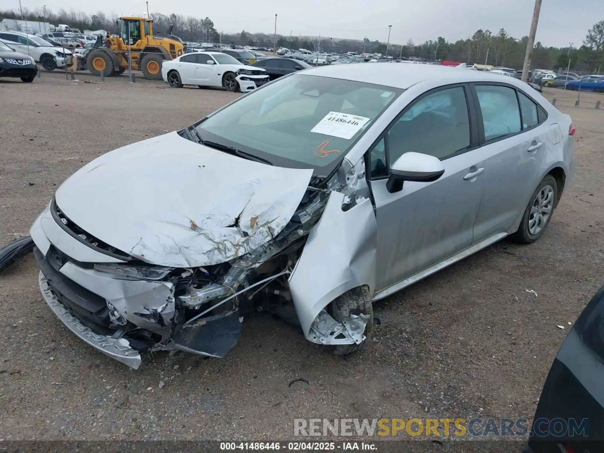 2 Photograph of a damaged car 5YFB4MDE1PP062663 TOYOTA COROLLA 2023