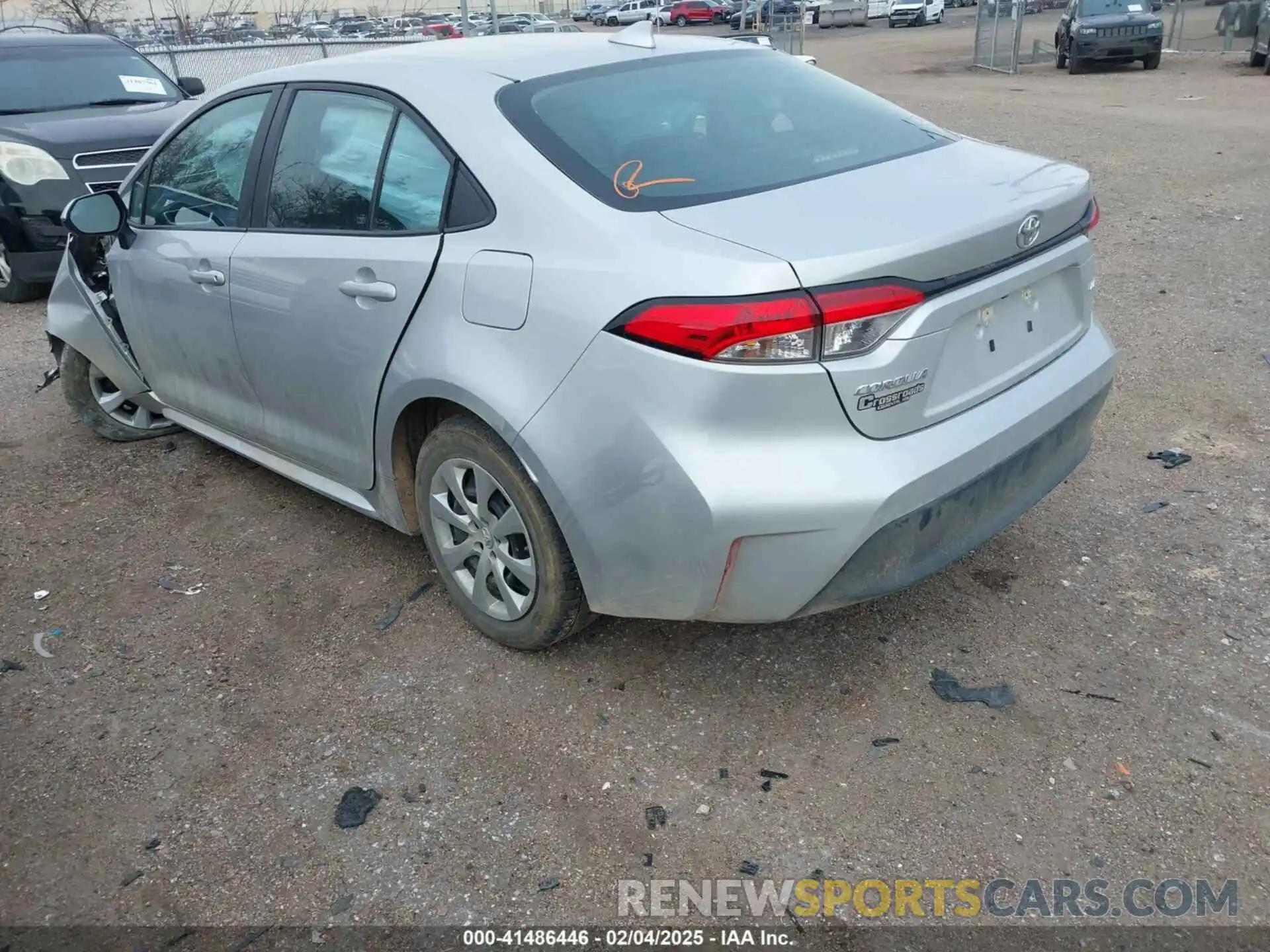 3 Photograph of a damaged car 5YFB4MDE1PP062663 TOYOTA COROLLA 2023