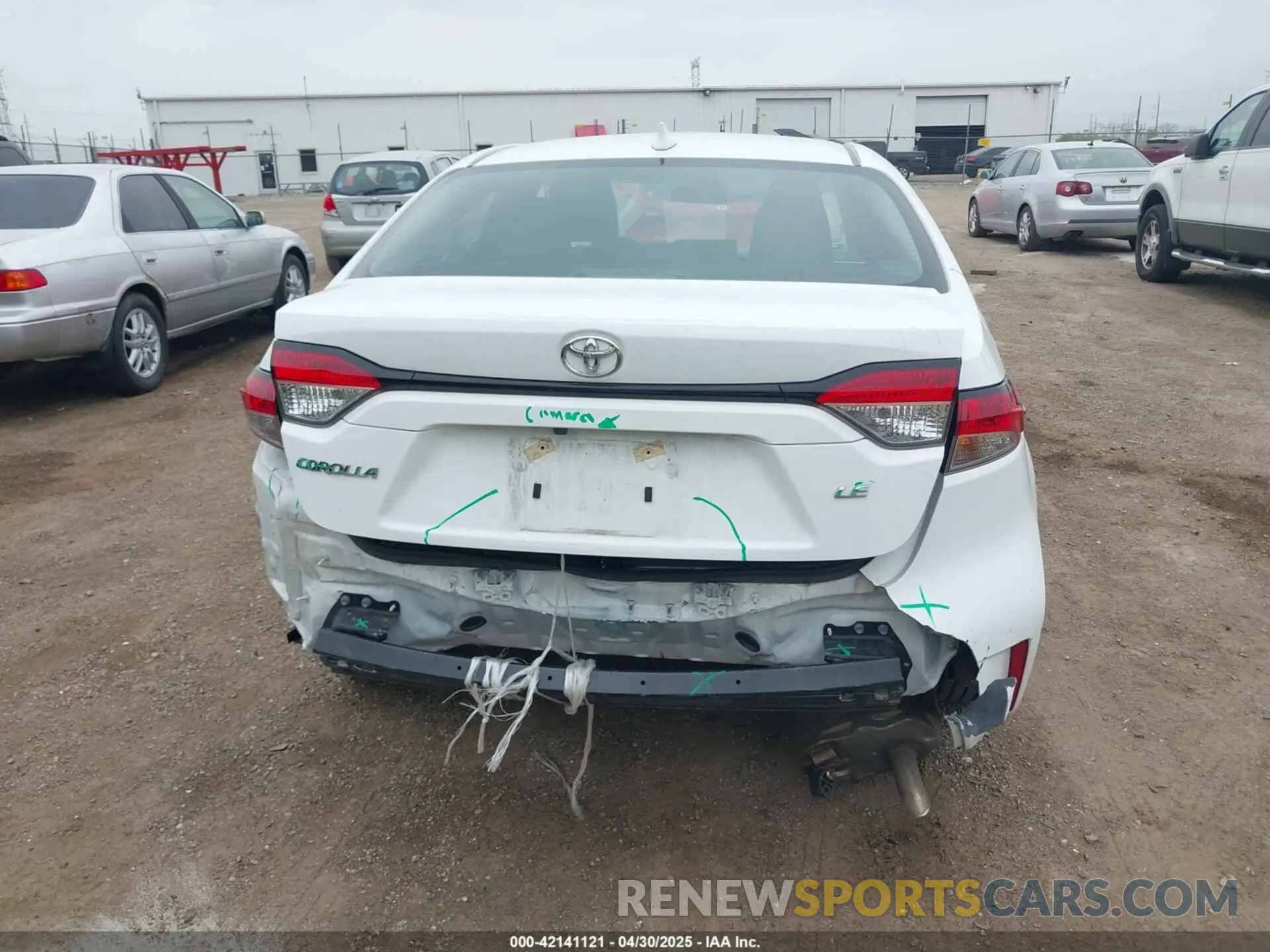 16 Photograph of a damaged car 5YFB4MDE1PP063182 TOYOTA COROLLA 2023