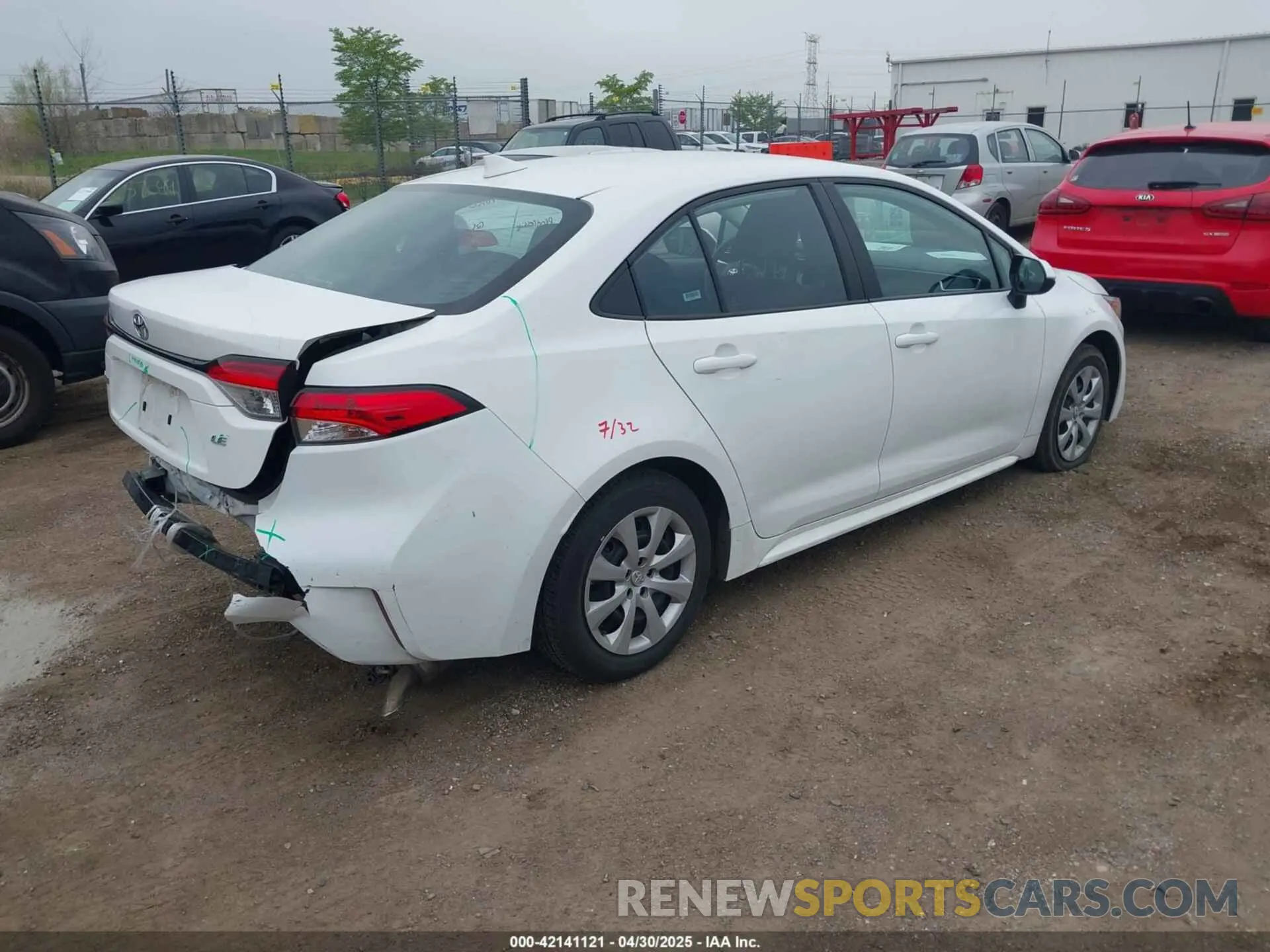 4 Photograph of a damaged car 5YFB4MDE1PP063182 TOYOTA COROLLA 2023