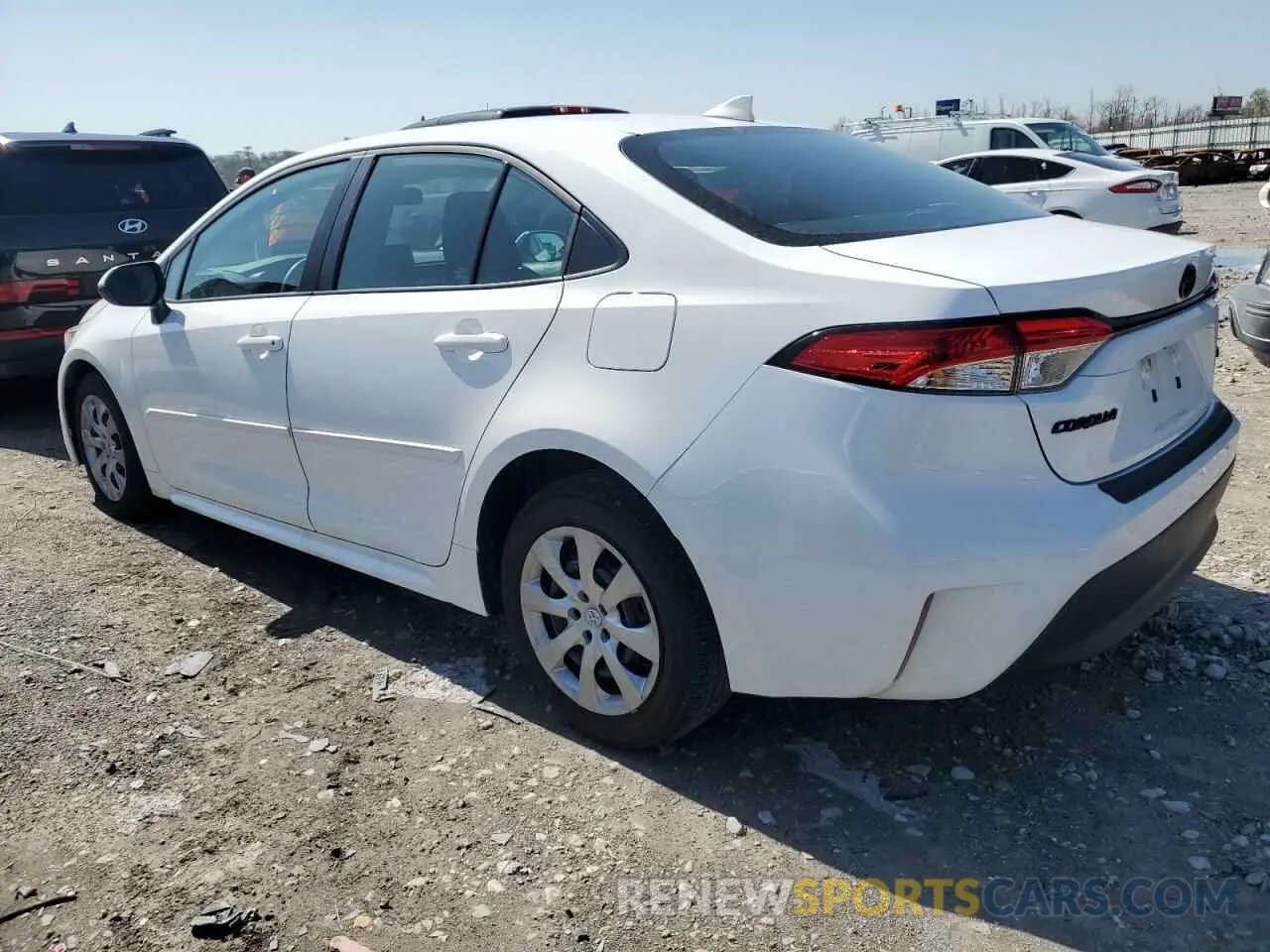 2 Photograph of a damaged car 5YFB4MDE1PP066843 TOYOTA COROLLA 2023