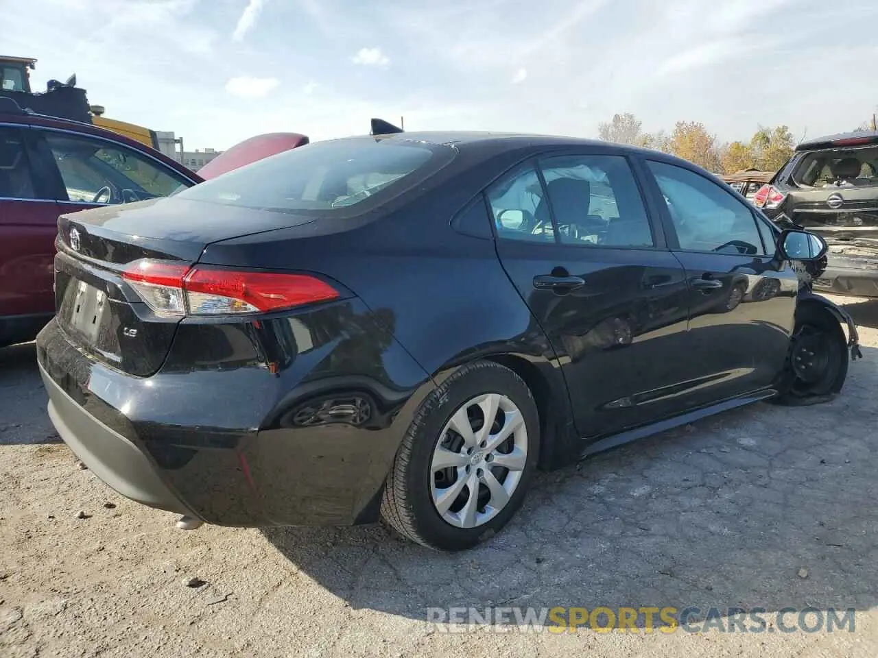 3 Photograph of a damaged car 5YFB4MDE1PP068298 TOYOTA COROLLA 2023