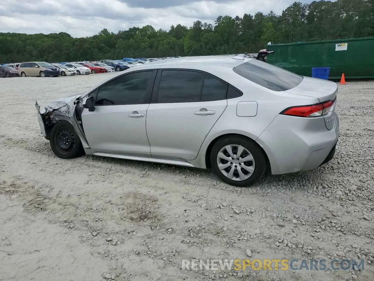 2 Photograph of a damaged car 5YFB4MDE1PP070407 TOYOTA COROLLA 2023