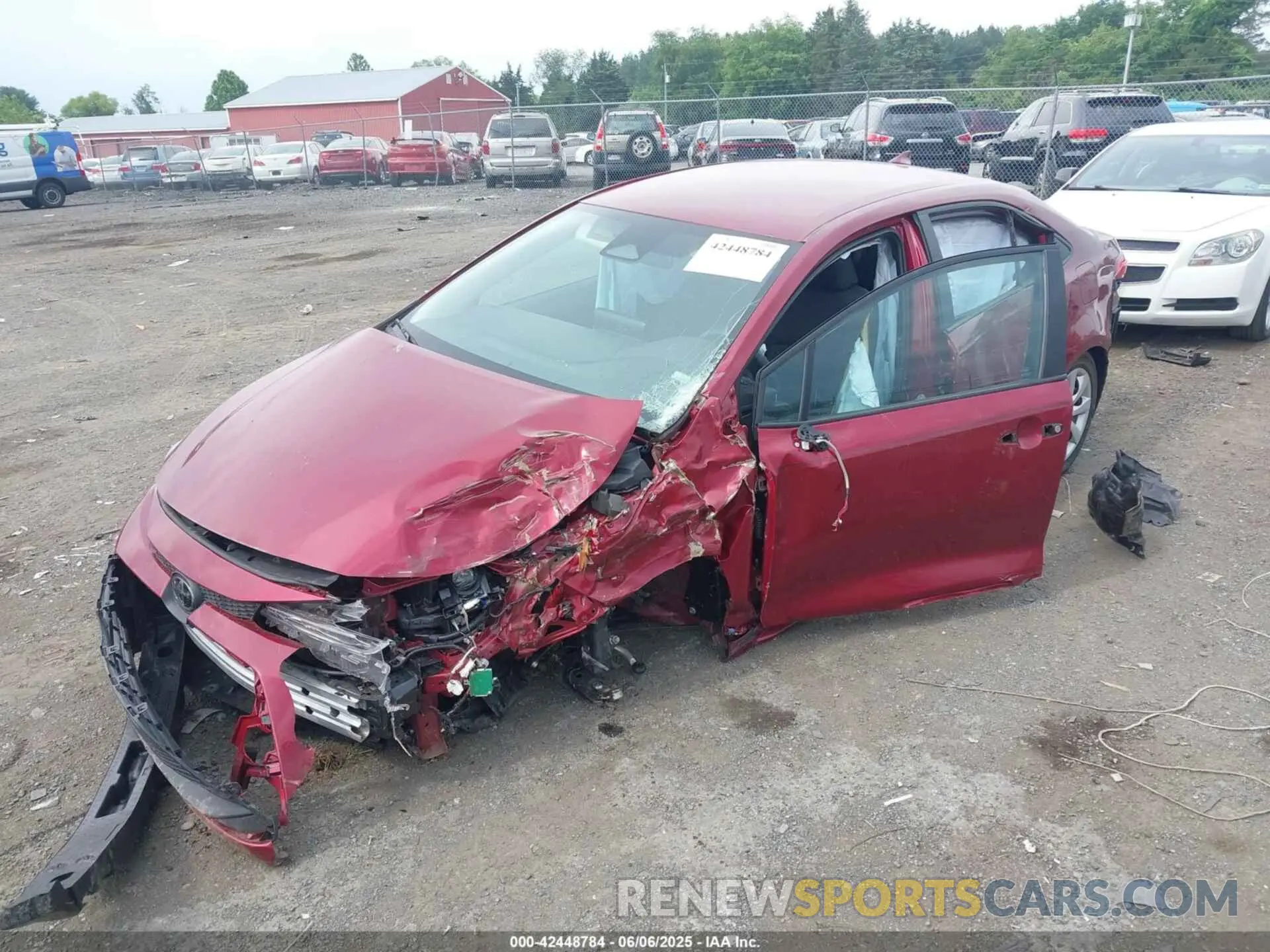 2 Photograph of a damaged car 5YFB4MDE1PP073145 TOYOTA COROLLA 2023