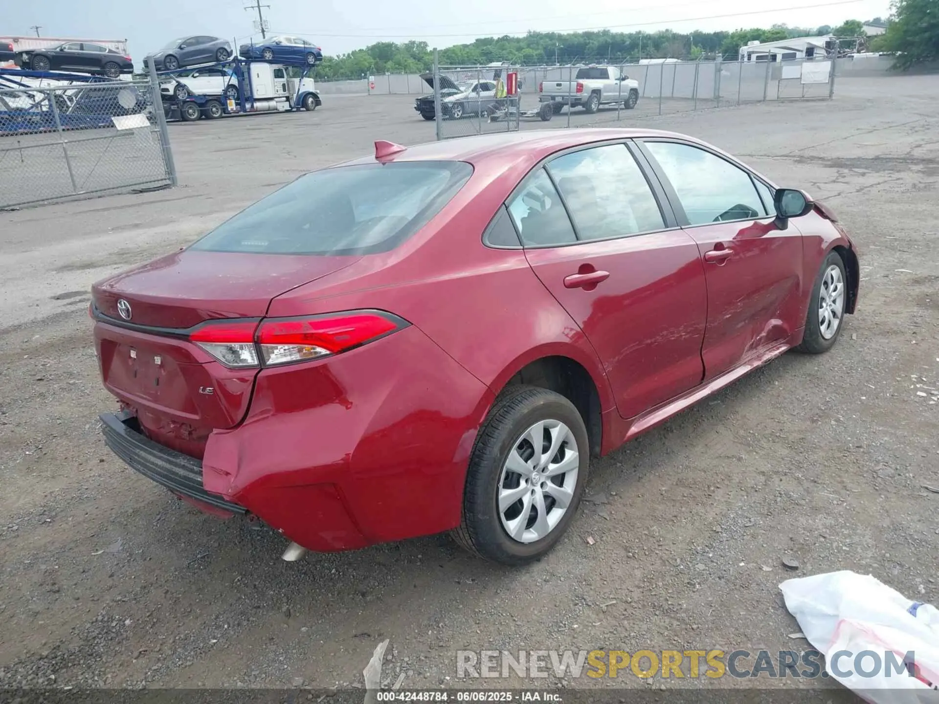 4 Photograph of a damaged car 5YFB4MDE1PP073145 TOYOTA COROLLA 2023