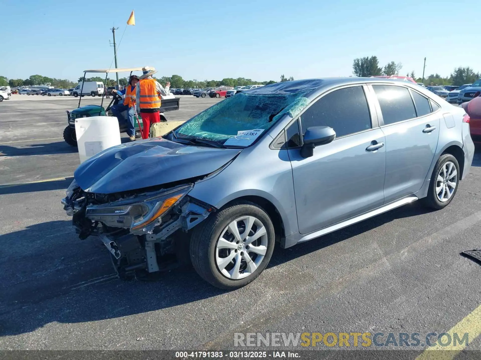 2 Photograph of a damaged car 5YFB4MDE1PP078748 TOYOTA COROLLA 2023