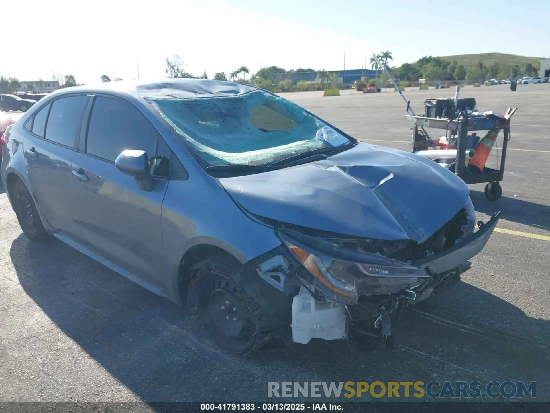 6 Photograph of a damaged car 5YFB4MDE1PP078748 TOYOTA COROLLA 2023