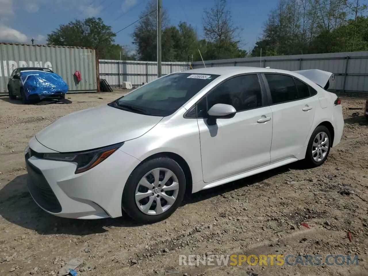 1 Photograph of a damaged car 5YFB4MDE2PP005341 TOYOTA COROLLA 2023