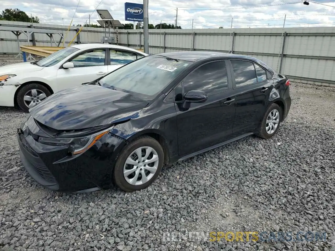 1 Photograph of a damaged car 5YFB4MDE2PP016520 TOYOTA COROLLA 2023