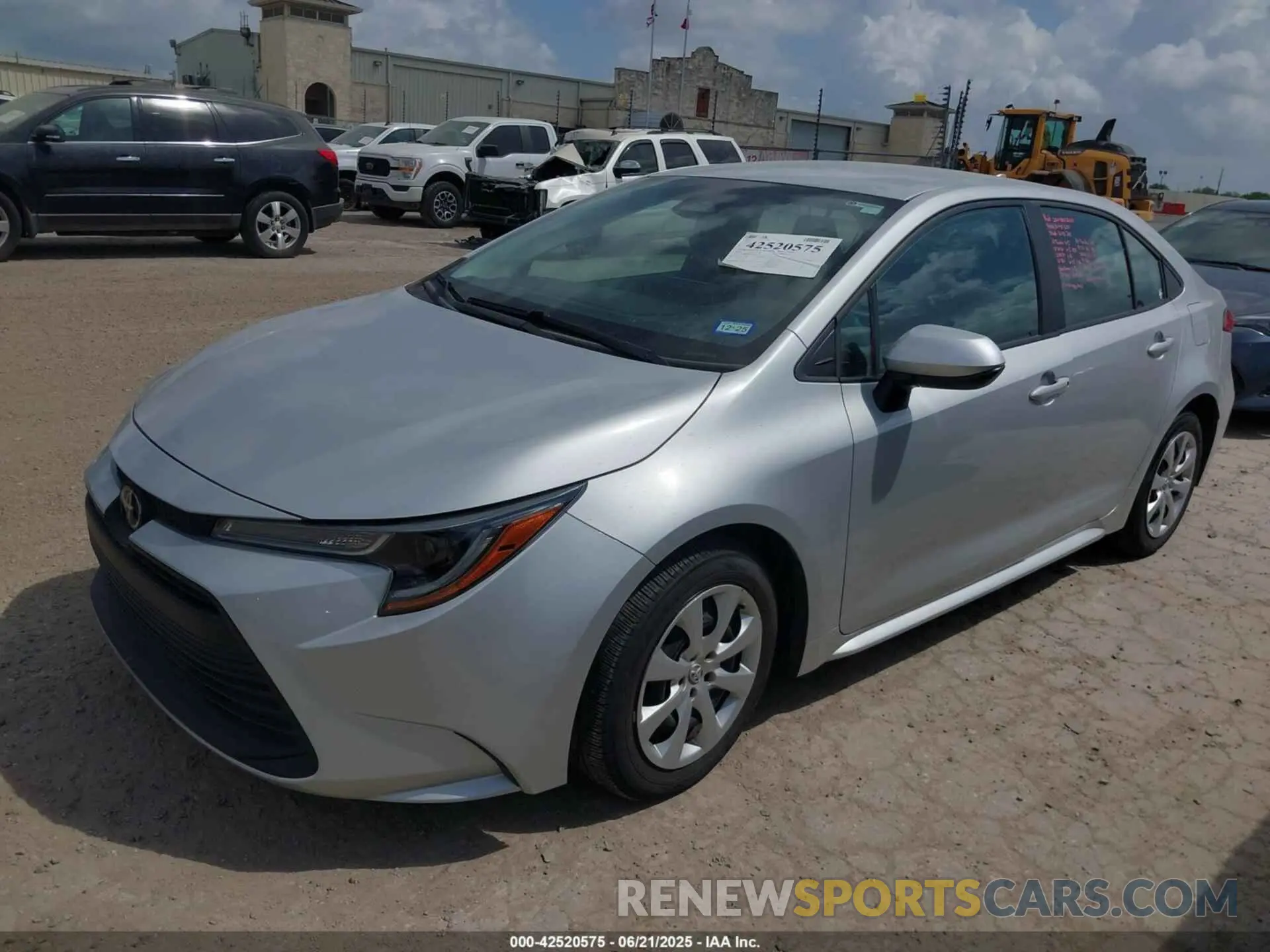 2 Photograph of a damaged car 5YFB4MDE2PP017134 TOYOTA COROLLA 2023