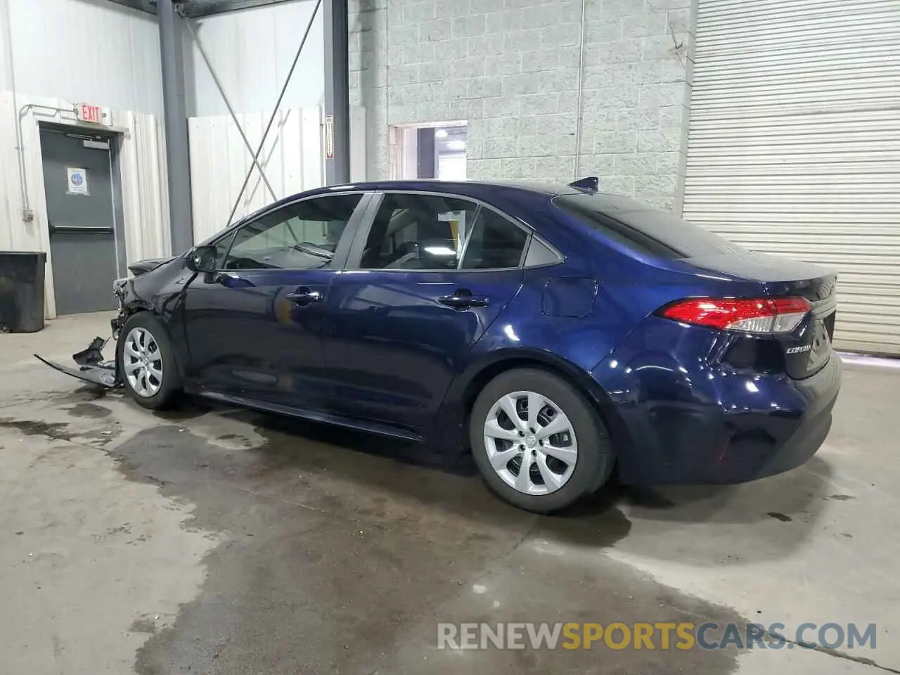 2 Photograph of a damaged car 5YFB4MDE2PP019255 TOYOTA COROLLA 2023