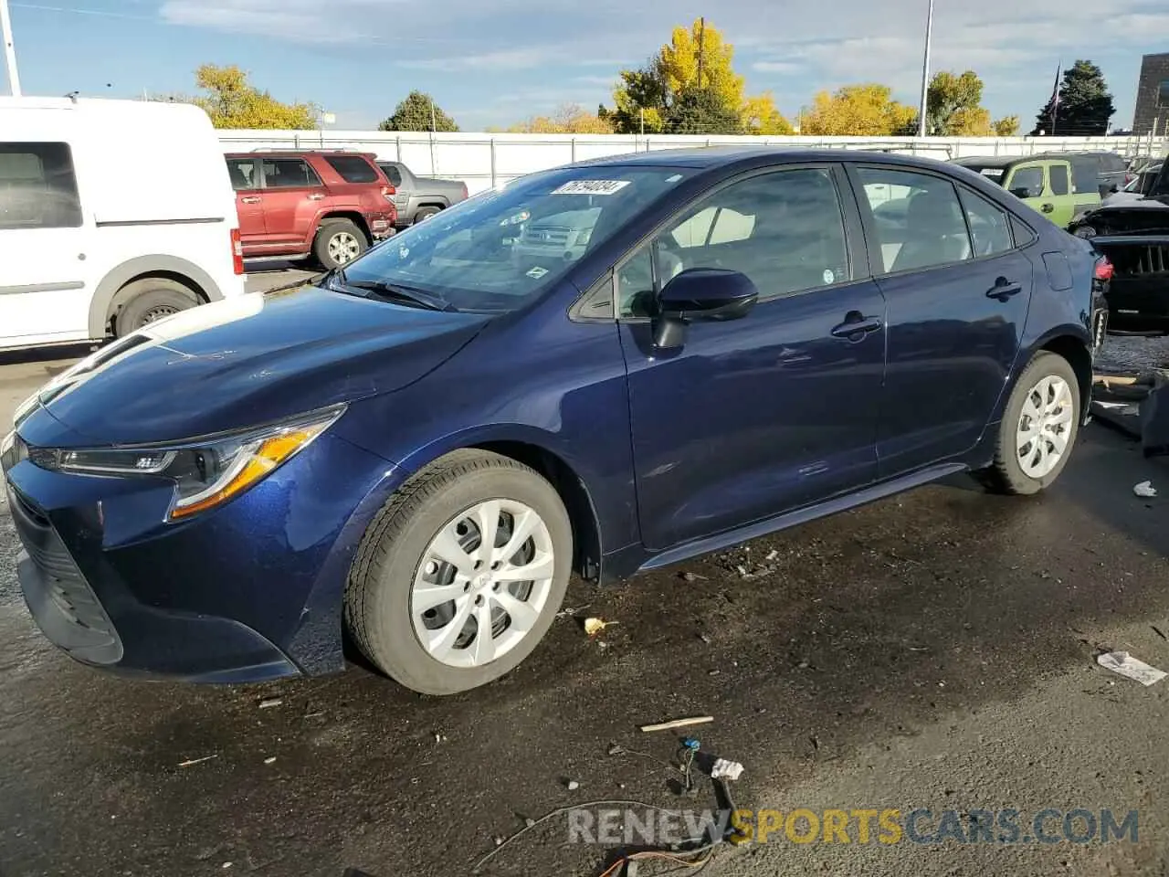 1 Photograph of a damaged car 5YFB4MDE2PP024276 TOYOTA COROLLA 2023