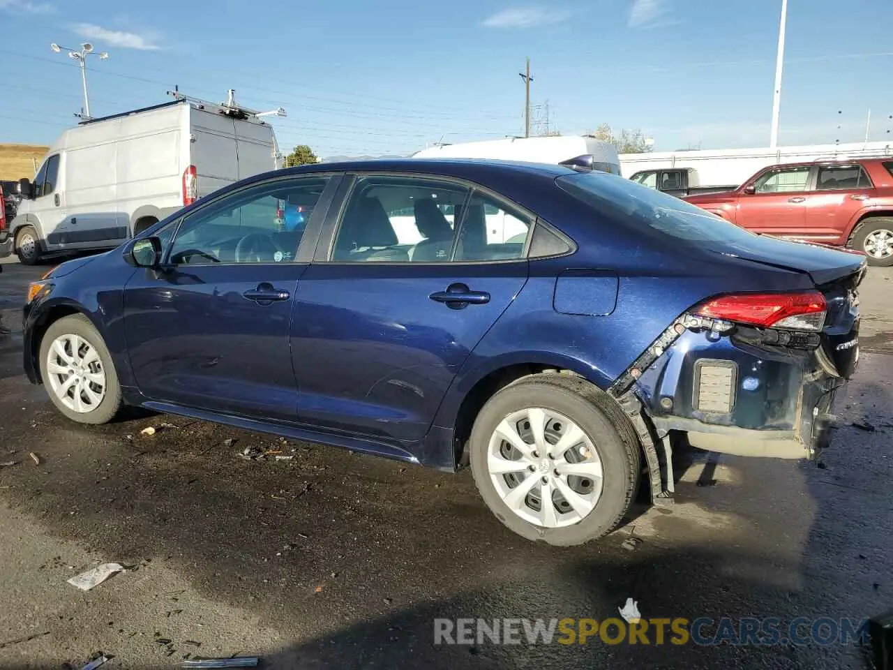 2 Photograph of a damaged car 5YFB4MDE2PP024276 TOYOTA COROLLA 2023