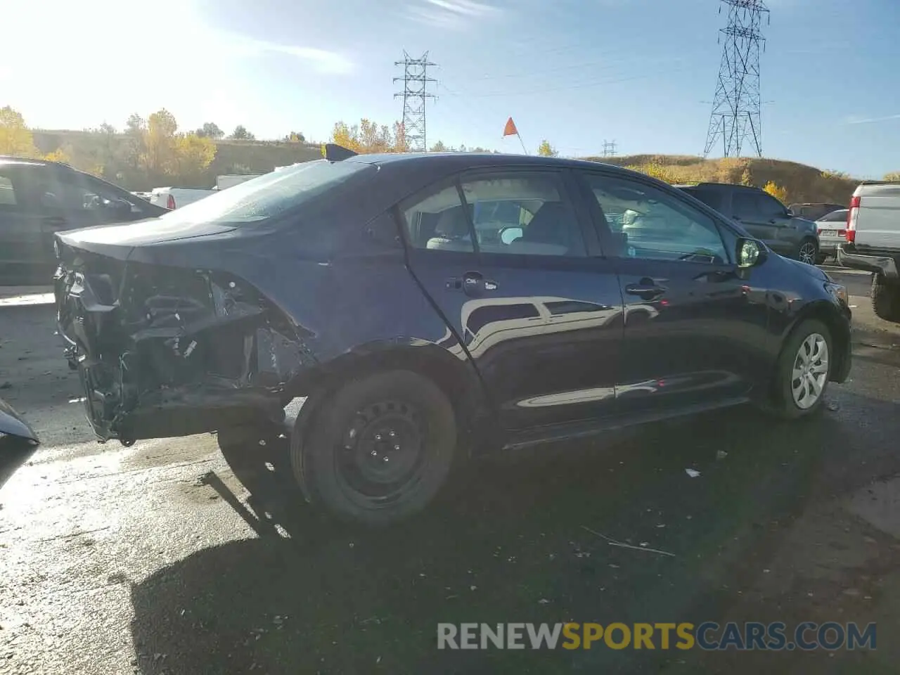 3 Photograph of a damaged car 5YFB4MDE2PP024276 TOYOTA COROLLA 2023