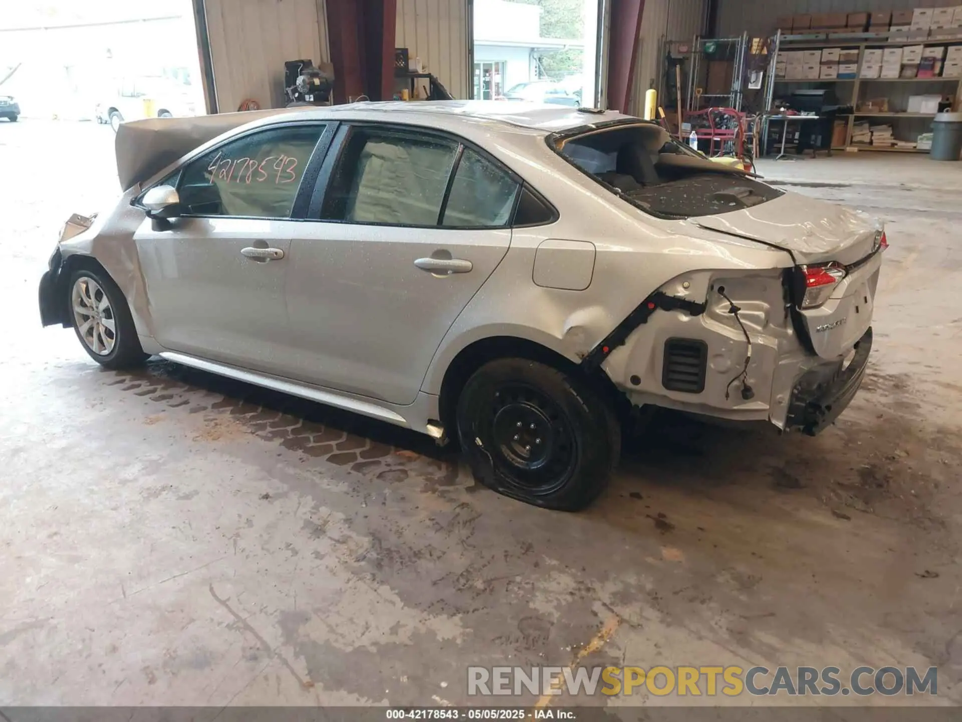 3 Photograph of a damaged car 5YFB4MDE2PP025296 TOYOTA COROLLA 2023