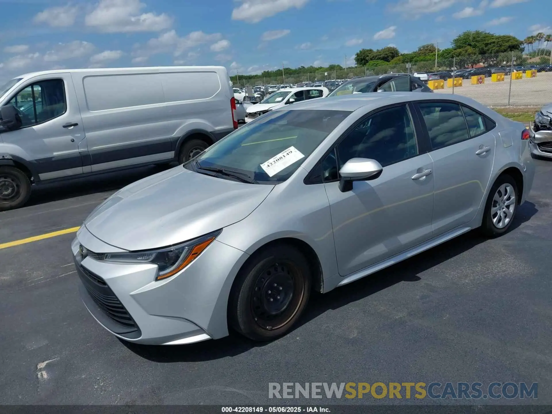 2 Photograph of a damaged car 5YFB4MDE2PP038002 TOYOTA COROLLA 2023