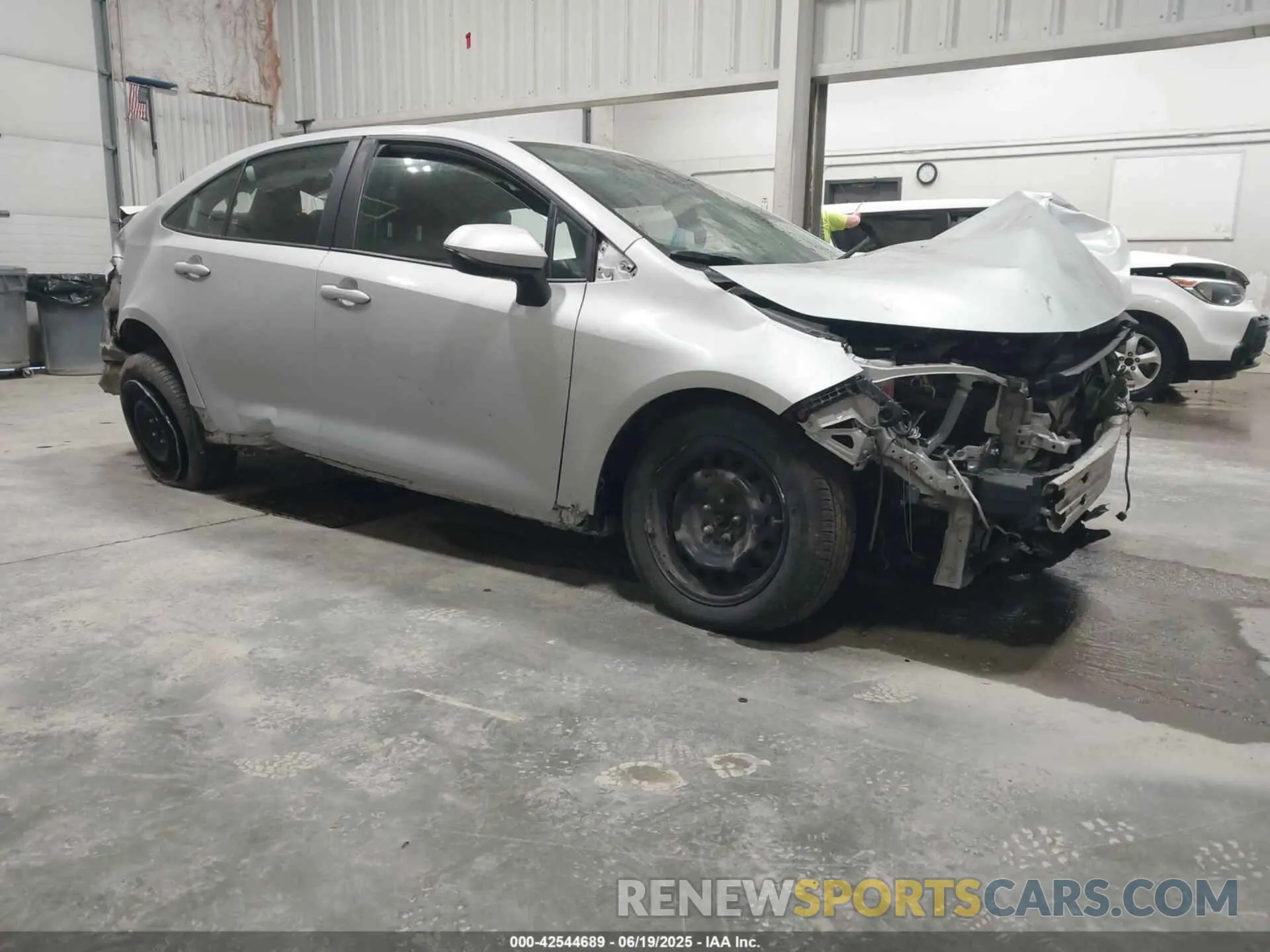 1 Photograph of a damaged car 5YFB4MDE2PP039540 TOYOTA COROLLA 2023