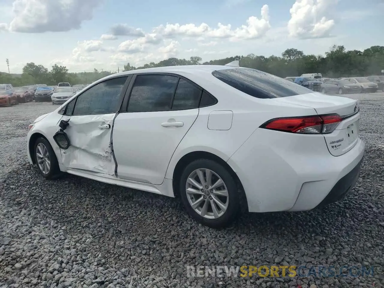 2 Photograph of a damaged car 5YFB4MDE2PP042518 TOYOTA COROLLA 2023