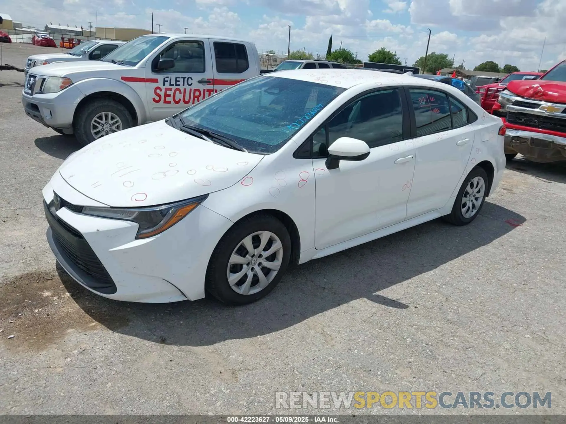 2 Photograph of a damaged car 5YFB4MDE2PP046567 TOYOTA COROLLA 2023