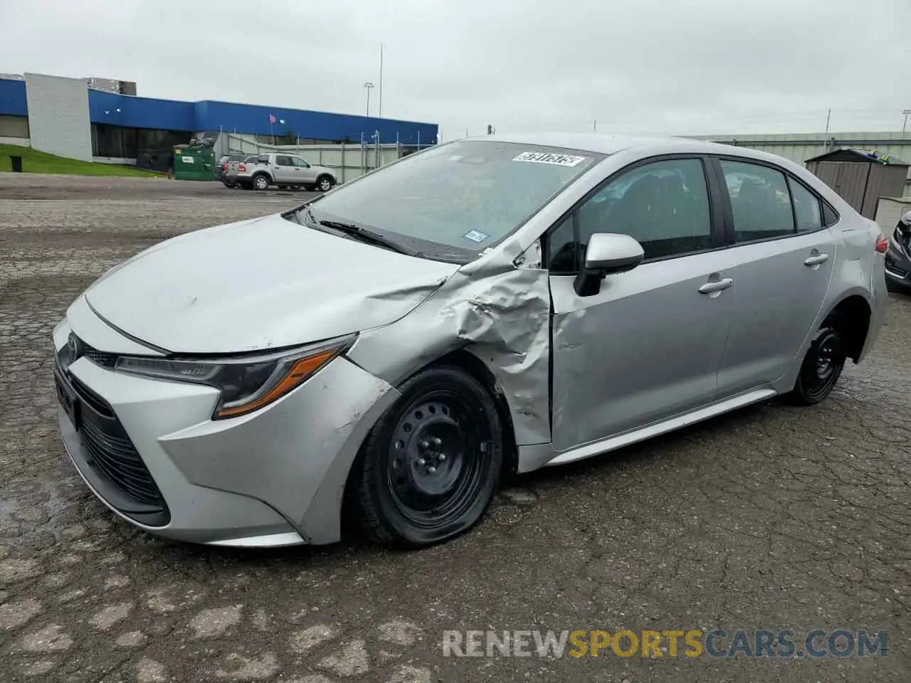 1 Photograph of a damaged car 5YFB4MDE2PP047380 TOYOTA COROLLA 2023