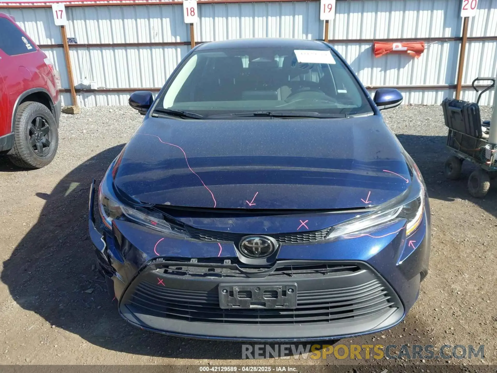 12 Photograph of a damaged car 5YFB4MDE2PP048318 TOYOTA COROLLA 2023