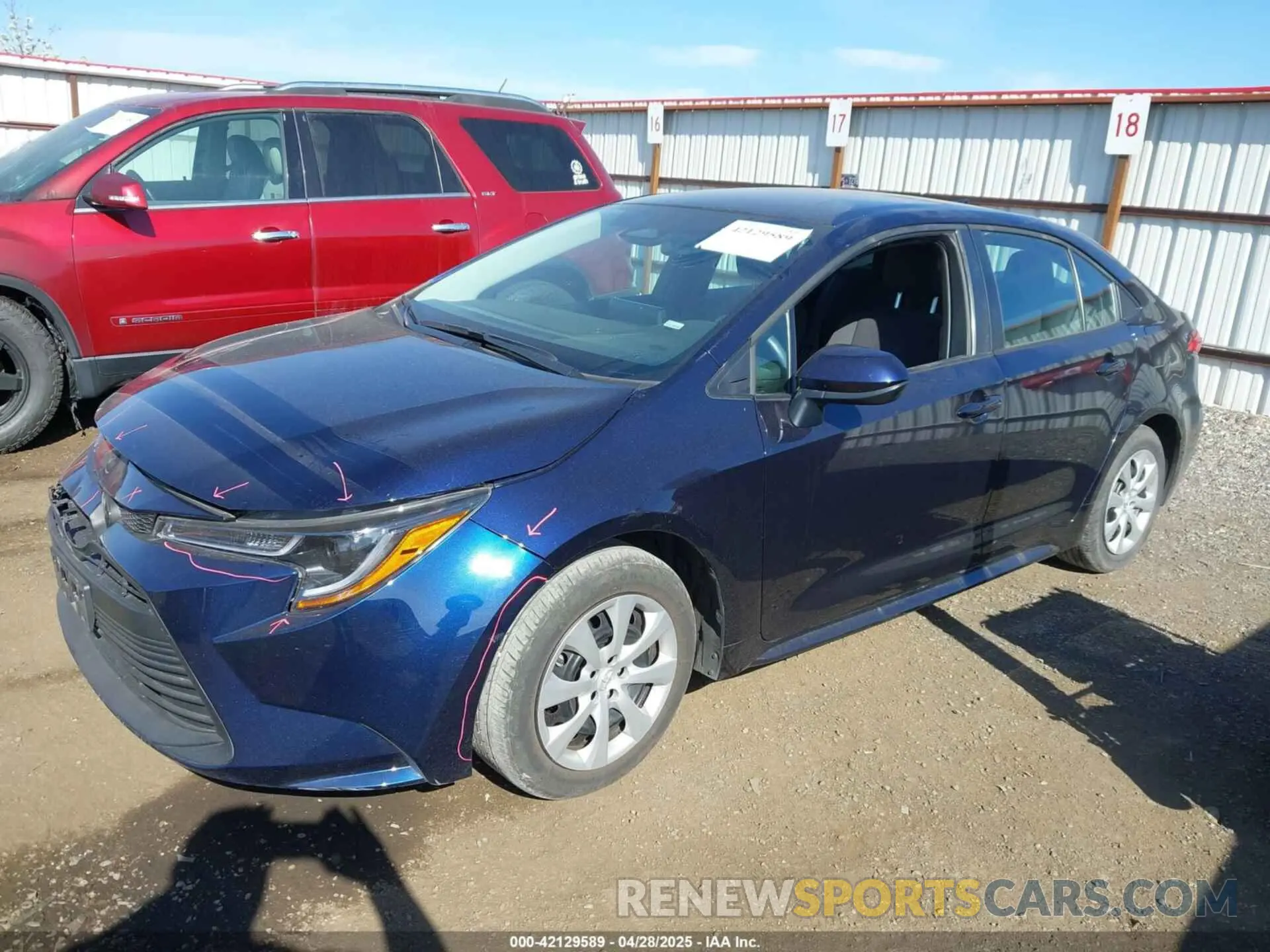 2 Photograph of a damaged car 5YFB4MDE2PP048318 TOYOTA COROLLA 2023