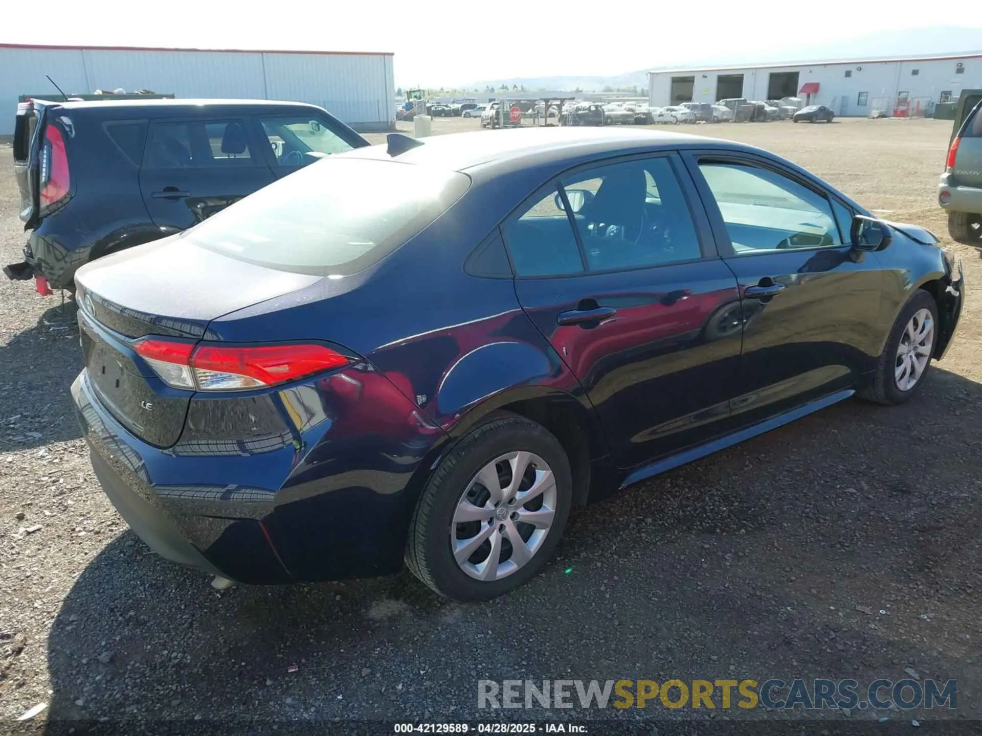 4 Photograph of a damaged car 5YFB4MDE2PP048318 TOYOTA COROLLA 2023