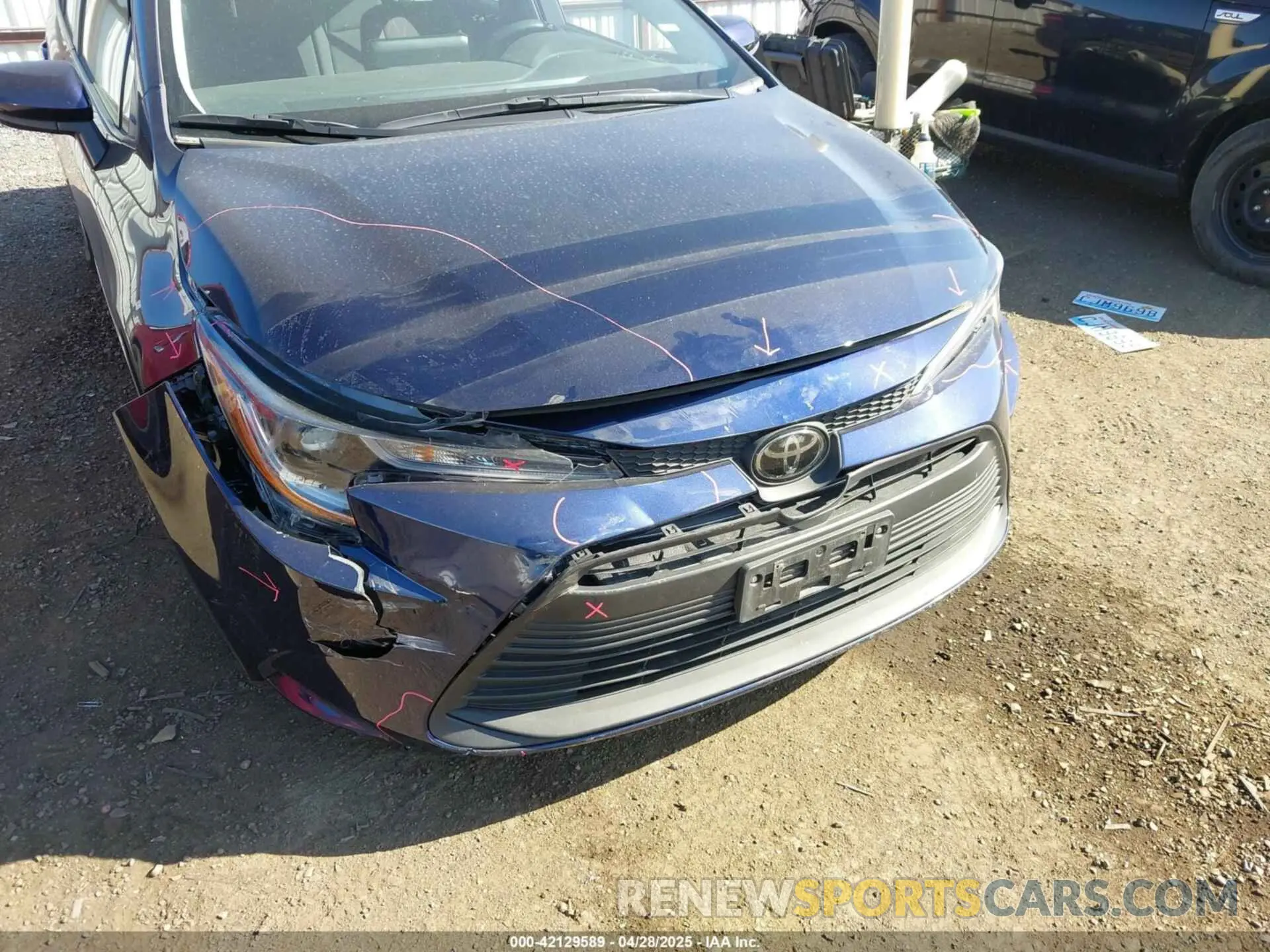 6 Photograph of a damaged car 5YFB4MDE2PP048318 TOYOTA COROLLA 2023