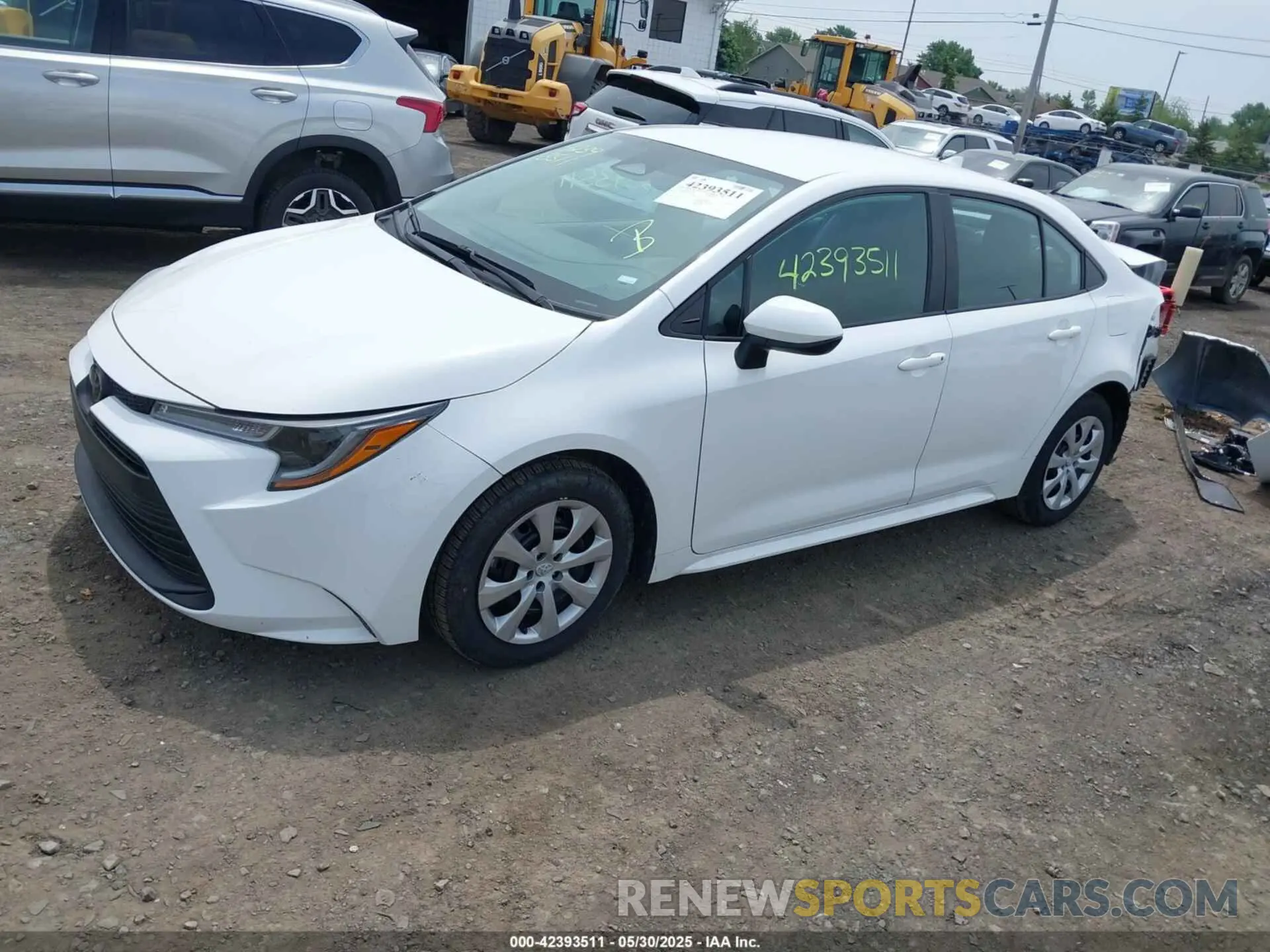 2 Photograph of a damaged car 5YFB4MDE2PP049386 TOYOTA COROLLA 2023