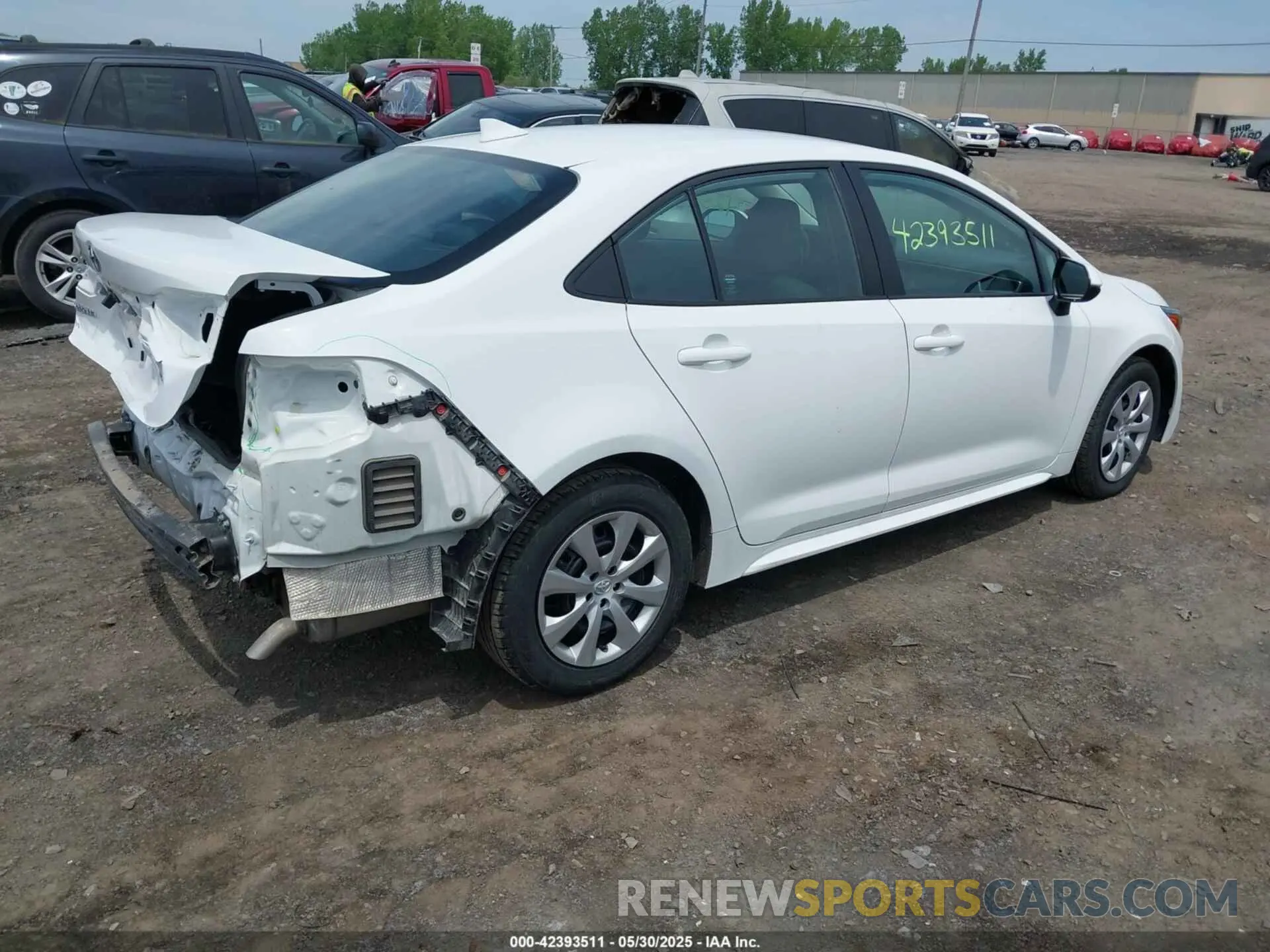 4 Photograph of a damaged car 5YFB4MDE2PP049386 TOYOTA COROLLA 2023