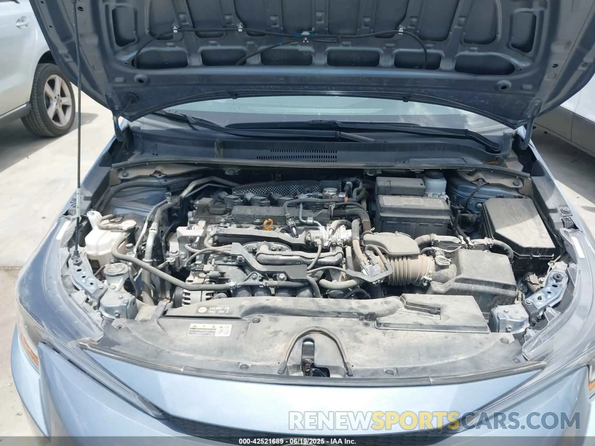 10 Photograph of a damaged car 5YFB4MDE2PP051557 TOYOTA COROLLA 2023