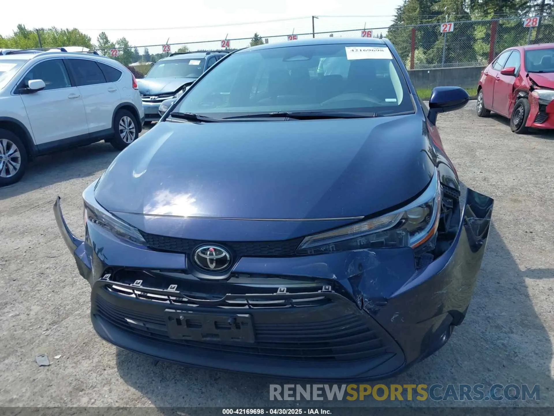 12 Photograph of a damaged car 5YFB4MDE2PP052532 TOYOTA COROLLA 2023