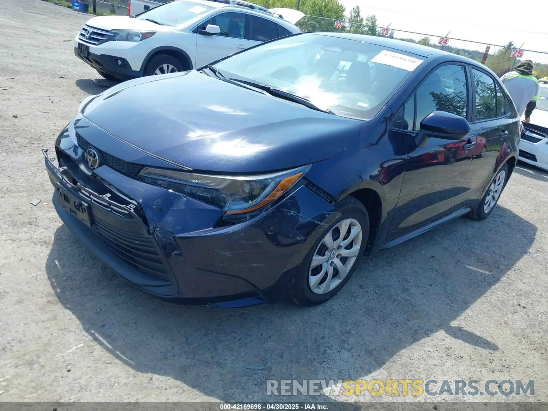 2 Photograph of a damaged car 5YFB4MDE2PP052532 TOYOTA COROLLA 2023