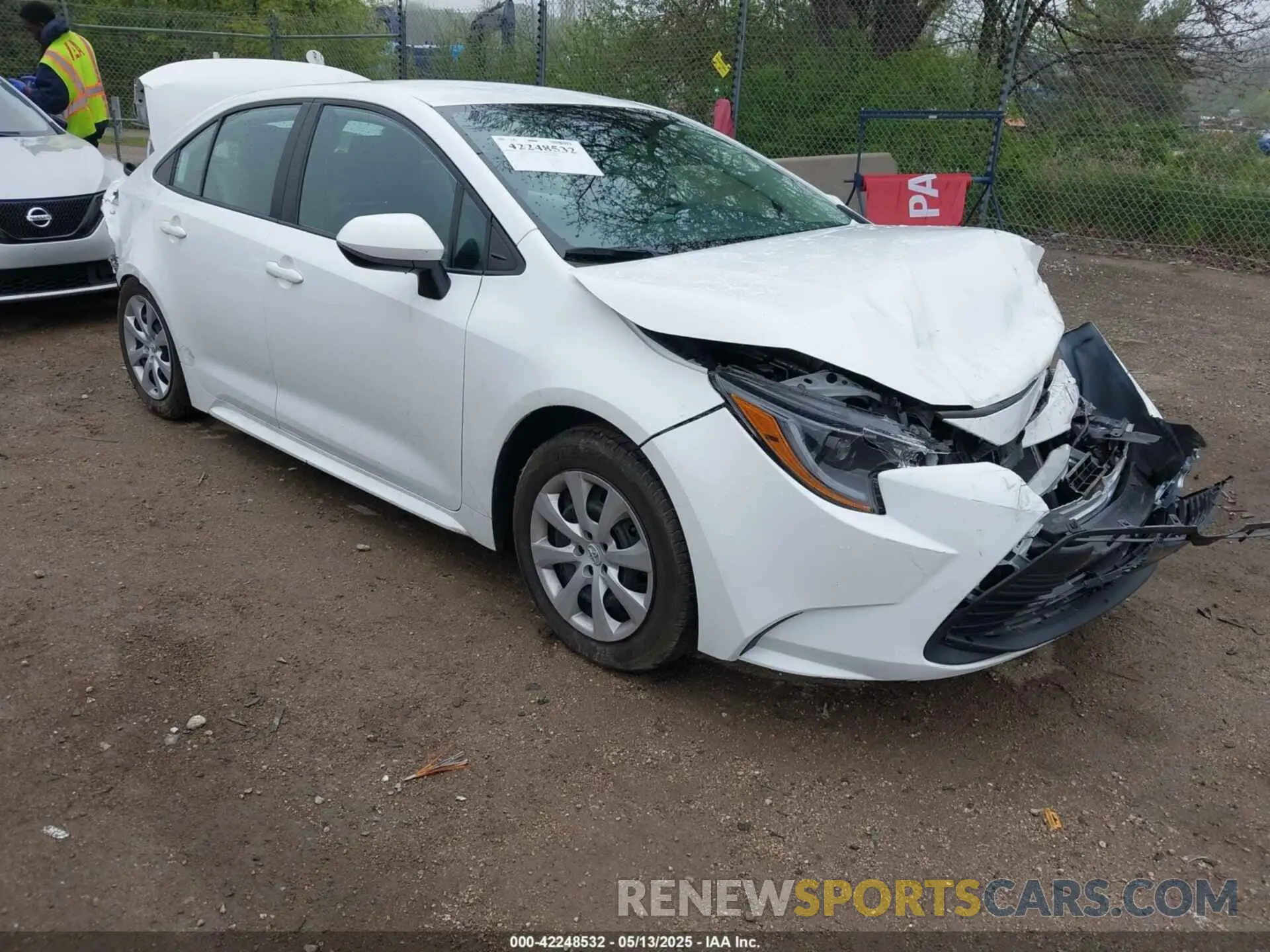 1 Photograph of a damaged car 5YFB4MDE2PP066060 TOYOTA COROLLA 2023
