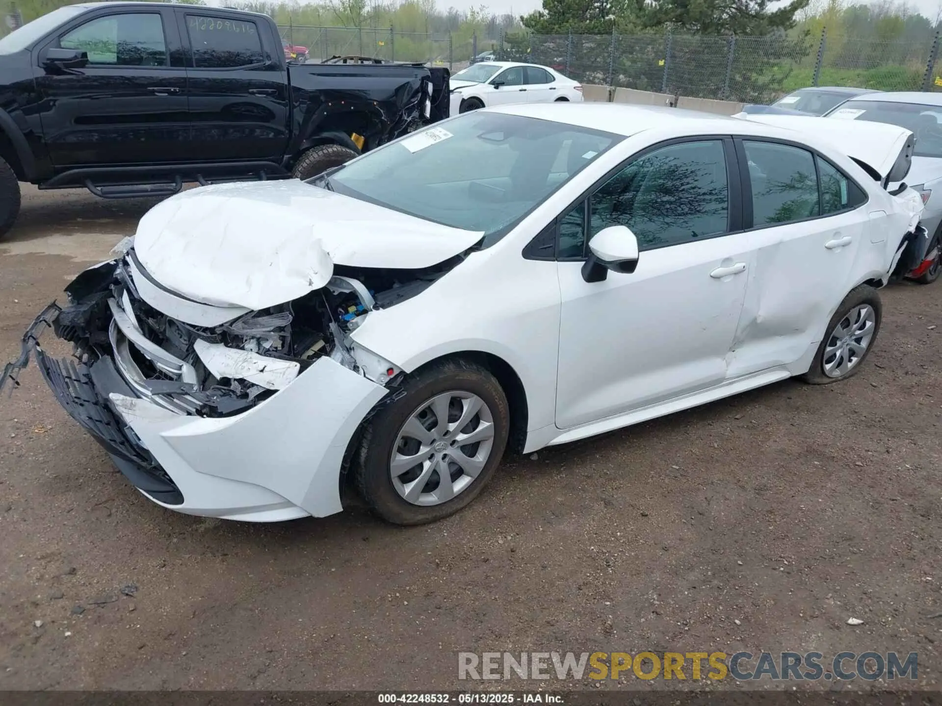 2 Photograph of a damaged car 5YFB4MDE2PP066060 TOYOTA COROLLA 2023