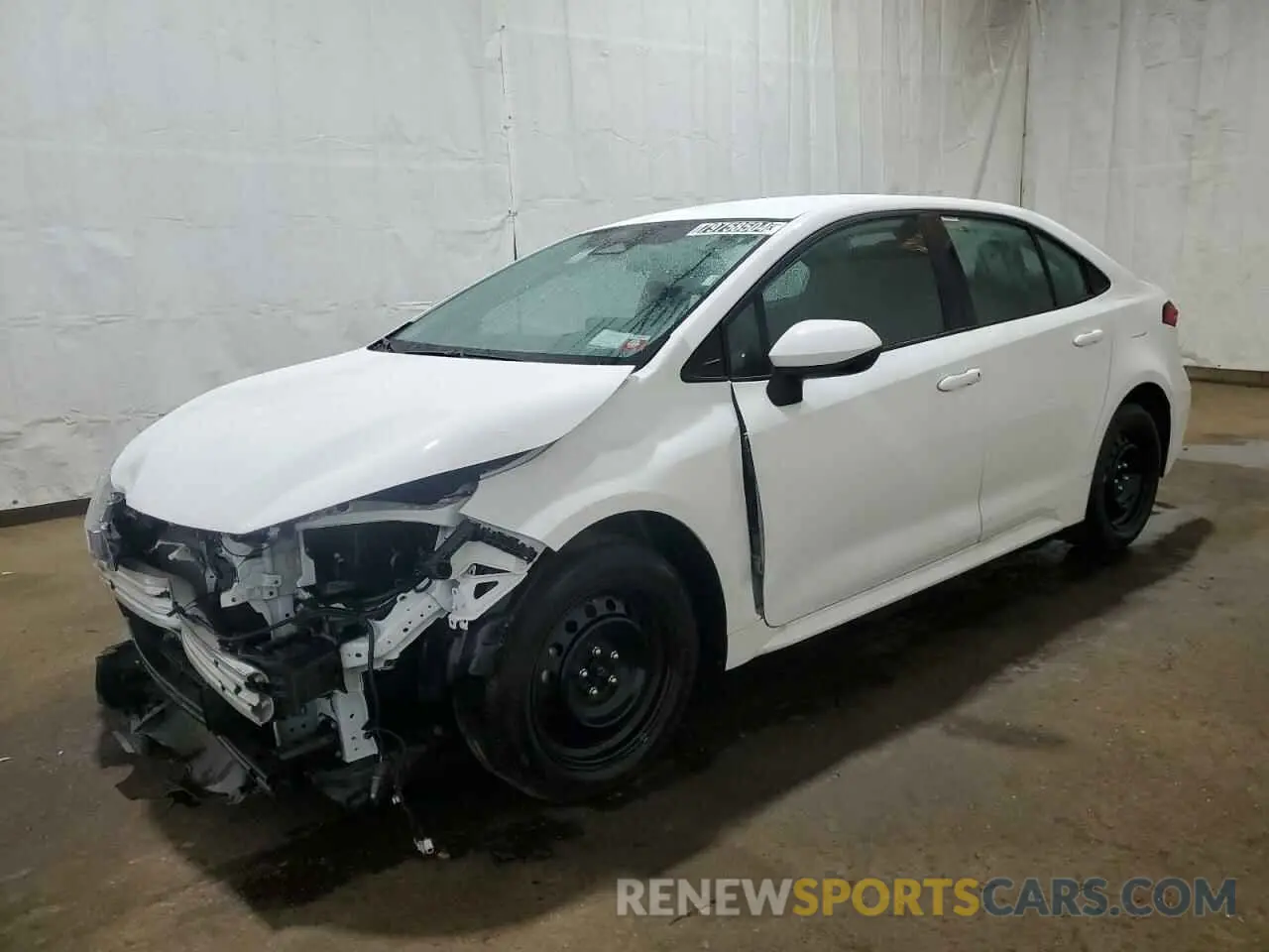 1 Photograph of a damaged car 5YFB4MDE2PP067564 TOYOTA COROLLA 2023