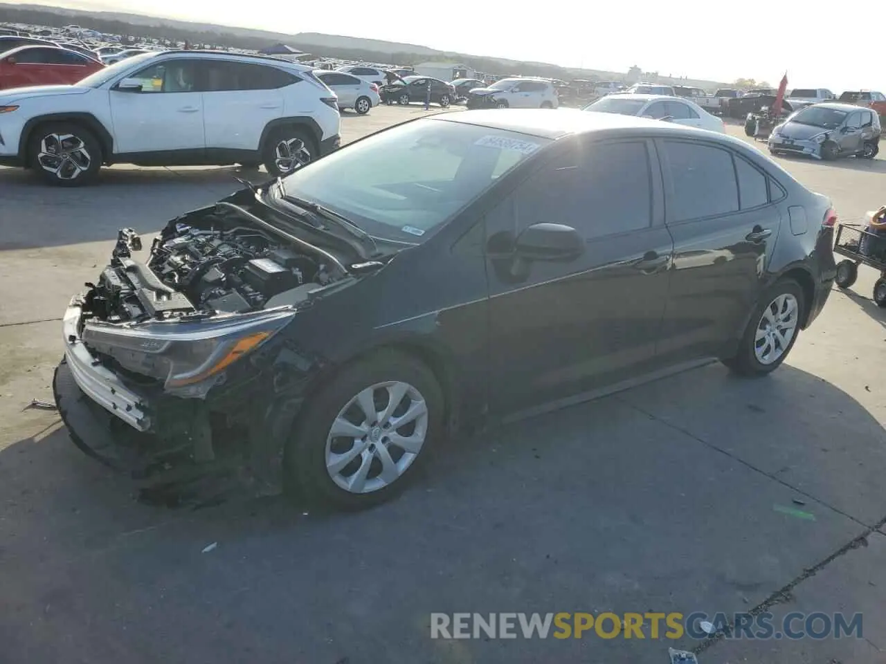 1 Photograph of a damaged car 5YFB4MDE2PP070500 TOYOTA COROLLA 2023