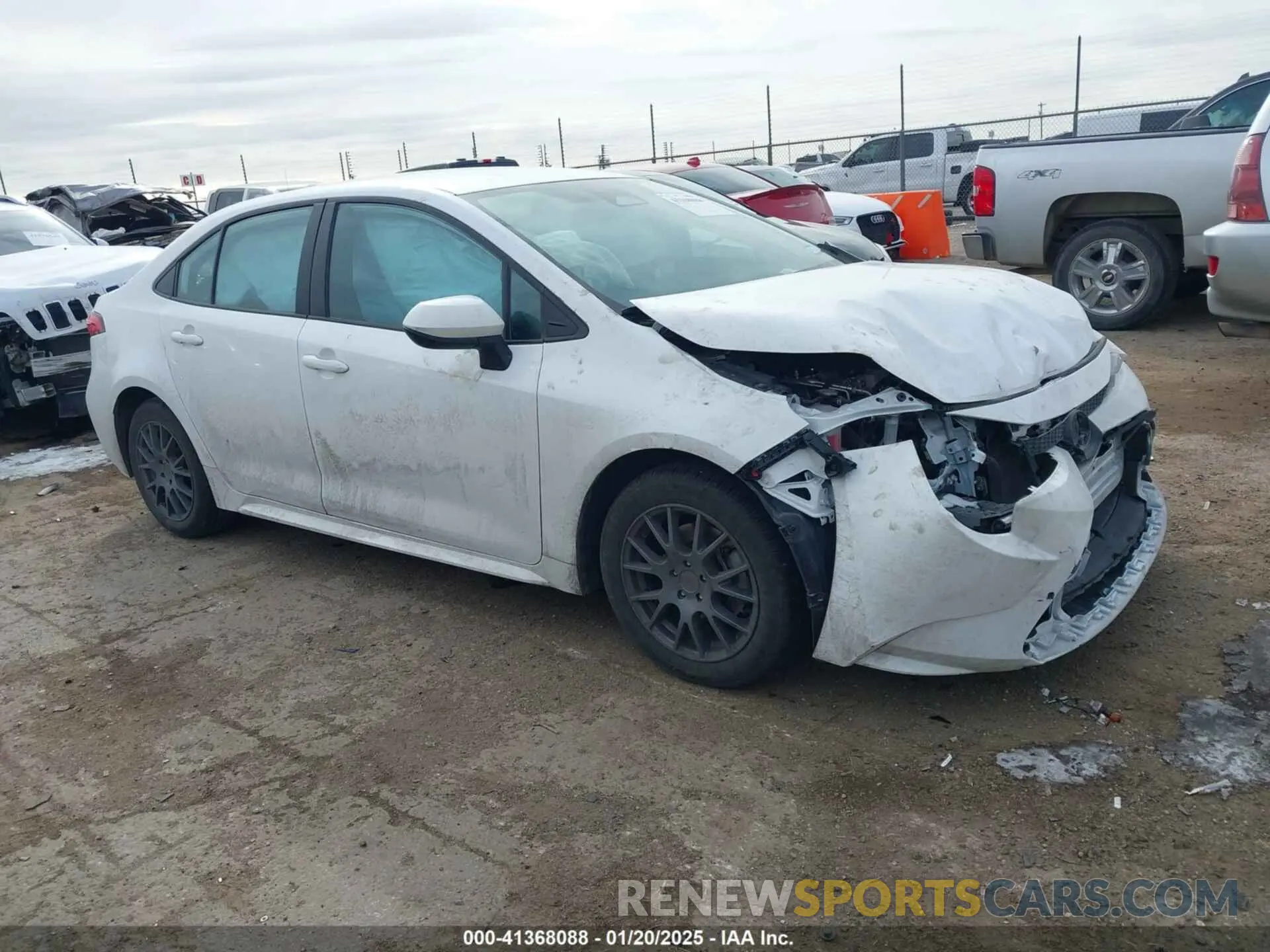 1 Photograph of a damaged car 5YFB4MDE2PP071081 TOYOTA COROLLA 2023