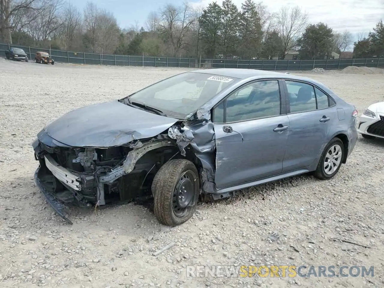 1 Photograph of a damaged car 5YFB4MDE2PP077334 TOYOTA COROLLA 2023
