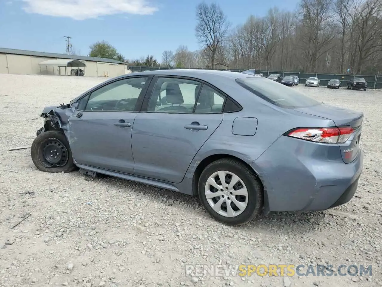 2 Photograph of a damaged car 5YFB4MDE2PP077334 TOYOTA COROLLA 2023