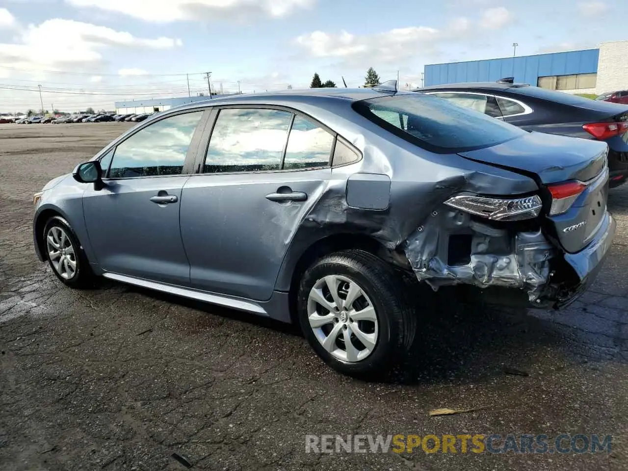 2 Photograph of a damaged car 5YFB4MDE2PP077754 TOYOTA COROLLA 2023