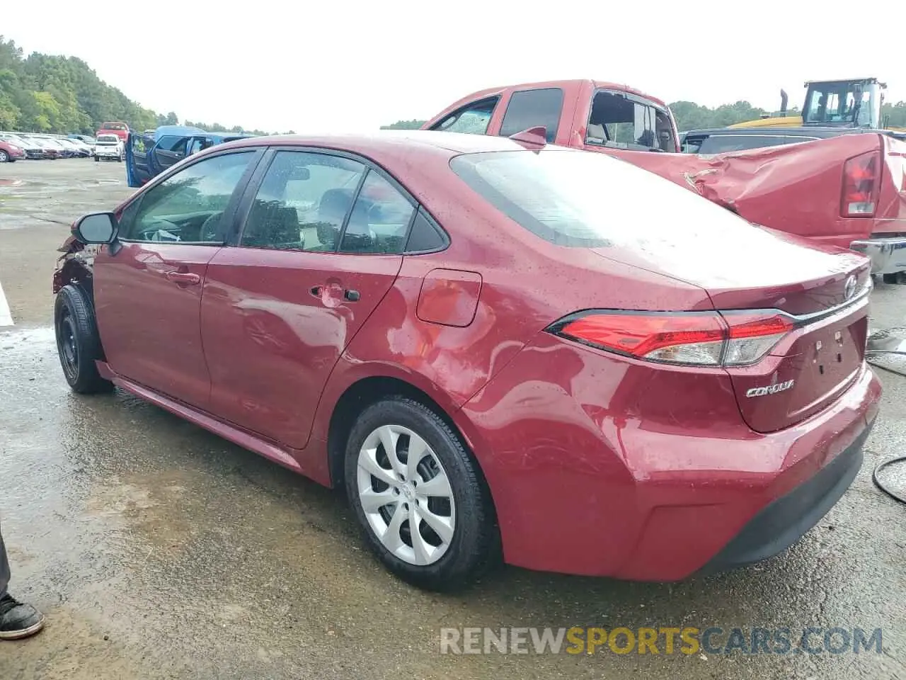 2 Photograph of a damaged car 5YFB4MDE2PP079620 TOYOTA COROLLA 2023